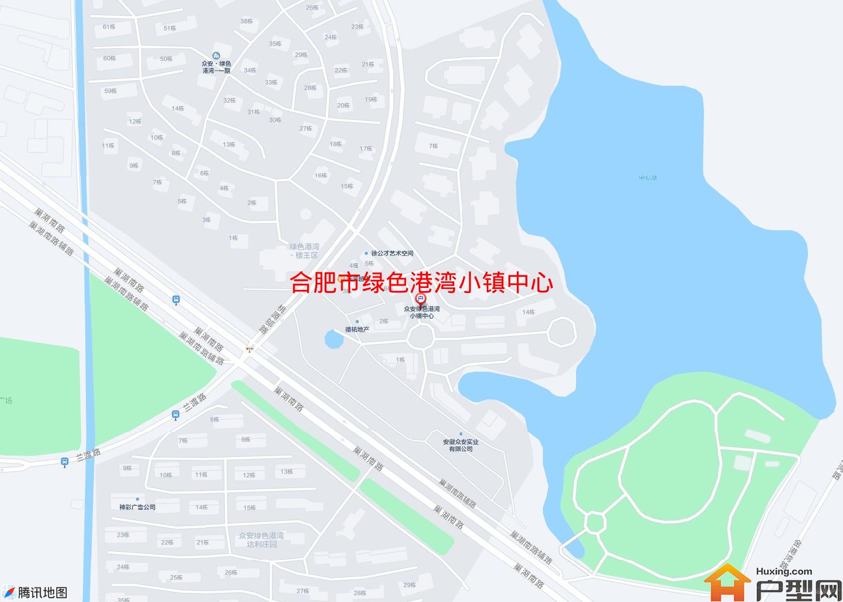 绿色港湾小镇中心小区 - 户型网