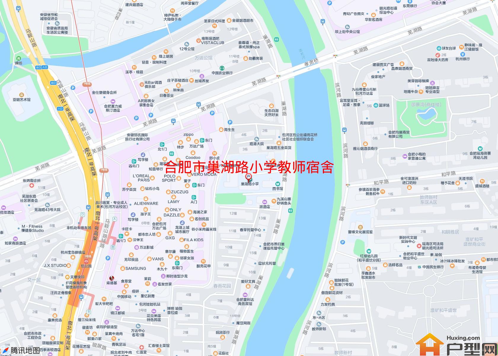 巢湖路小学教师宿舍小区 - 户型网