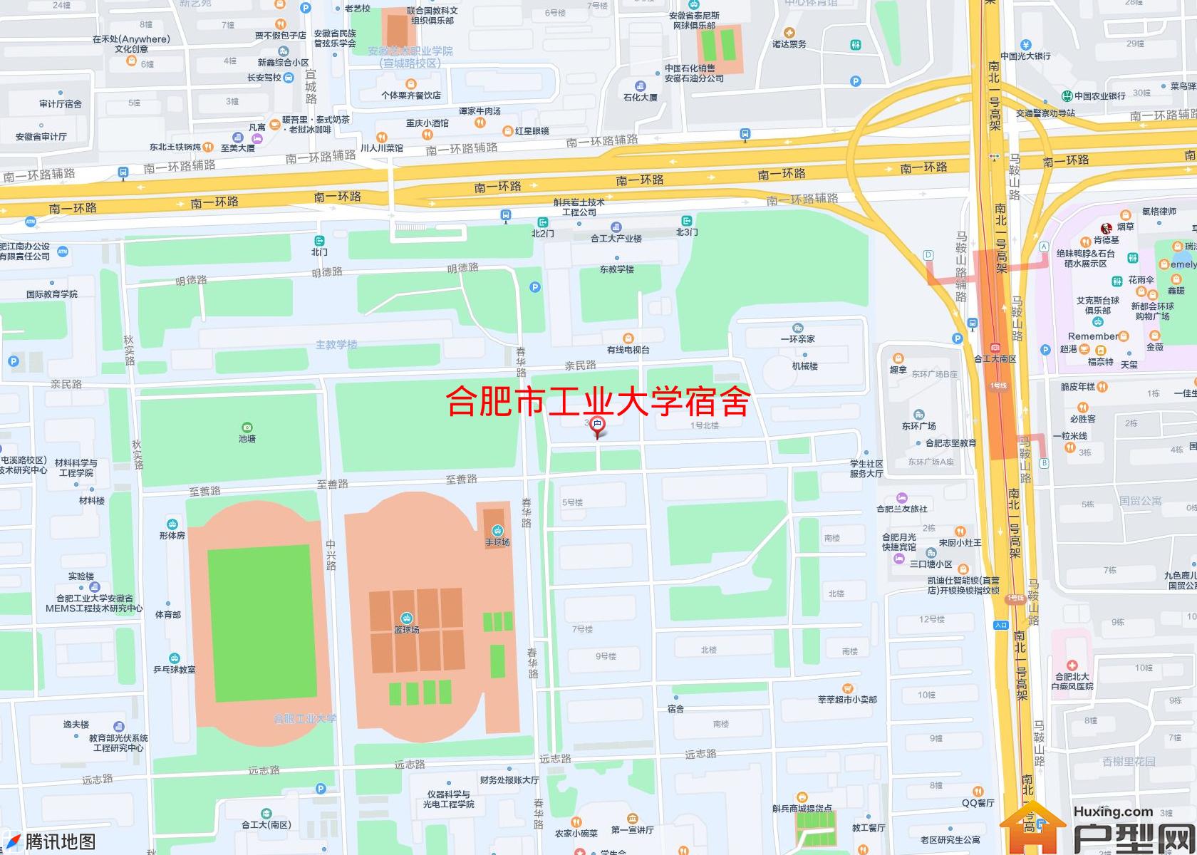 工业大学宿舍小区 - 户型网