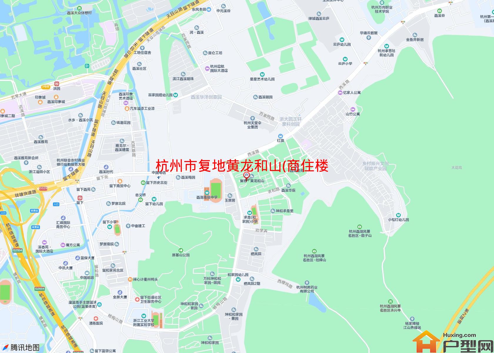 复地黄龙和山(商住楼)小区 - 户型网