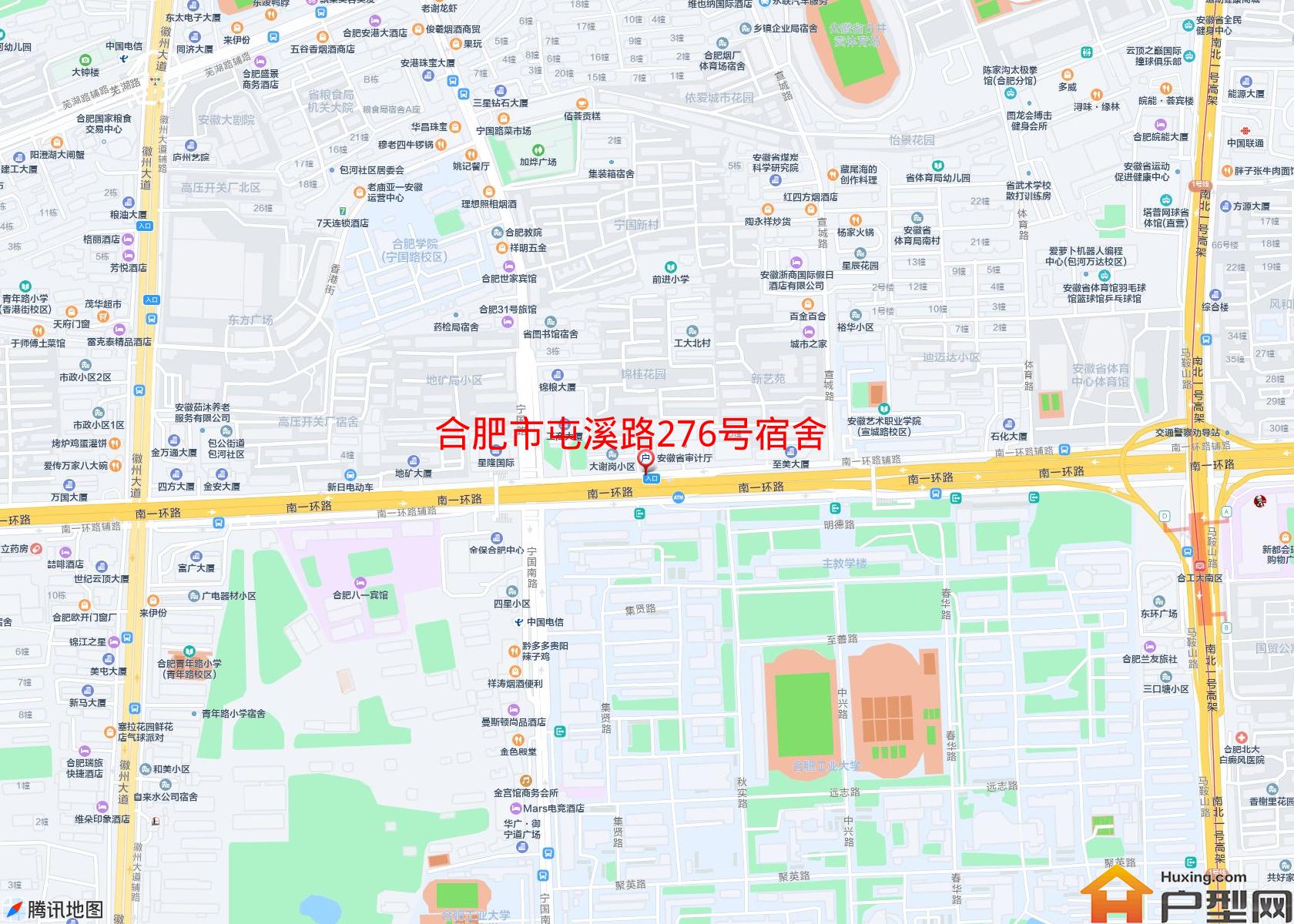 屯溪路276号宿舍小区 - 户型网