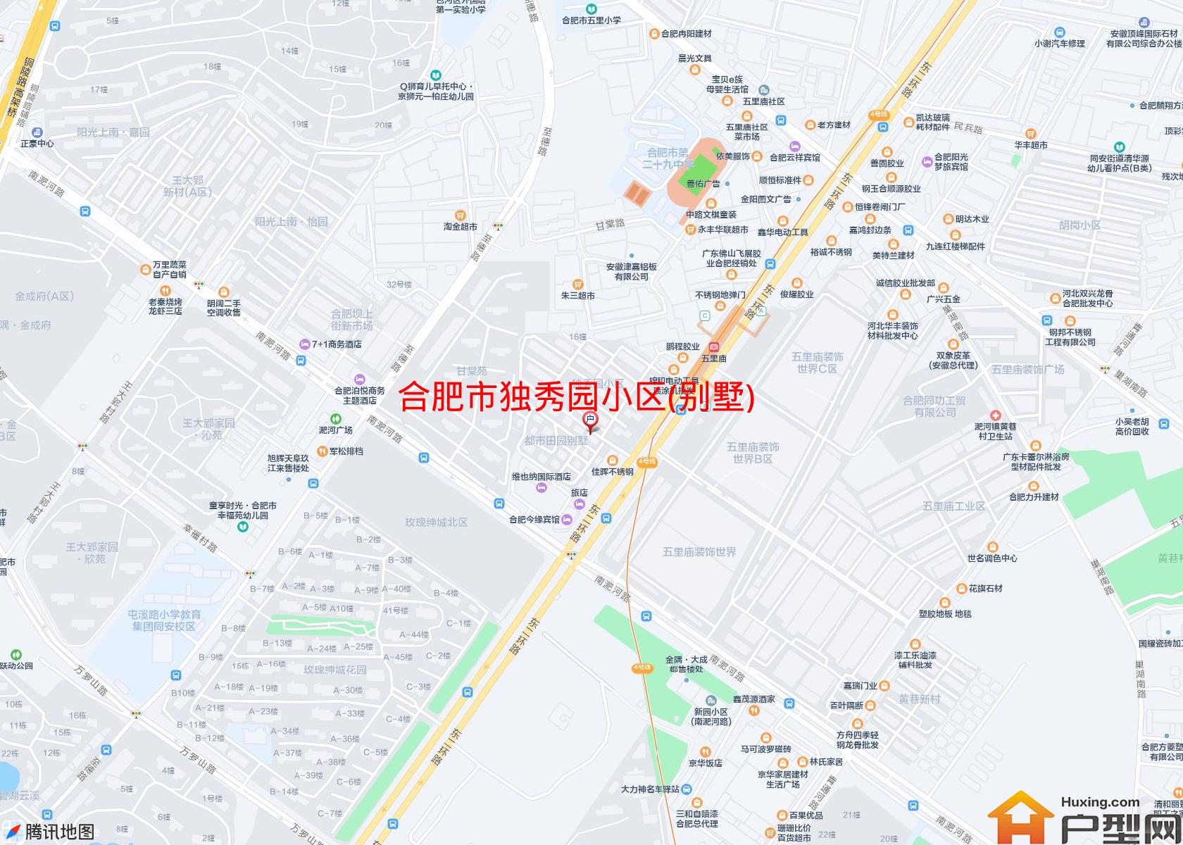 独秀园小区(别墅)小区 - 户型网