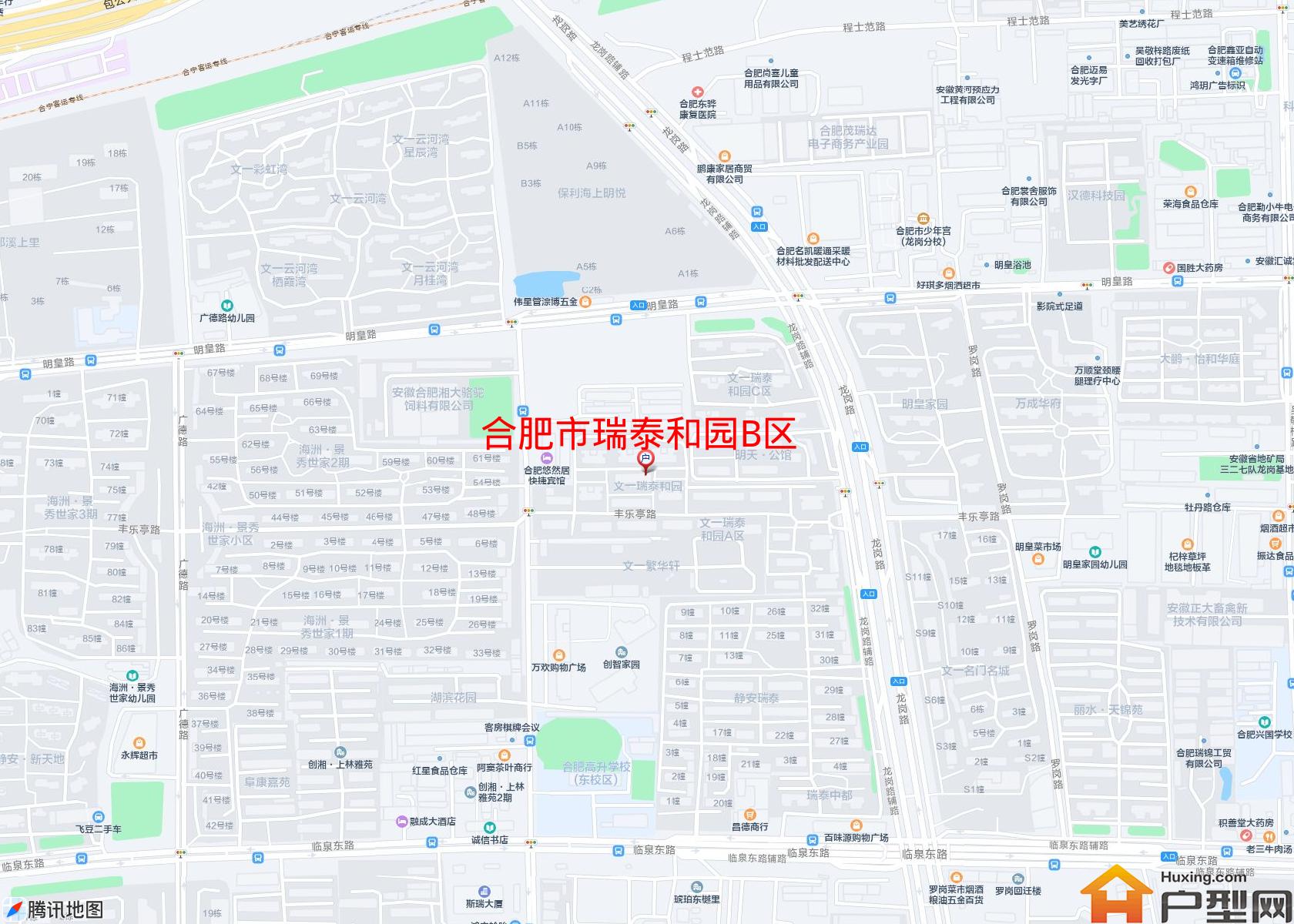 瑞泰和园B区小区 - 户型网