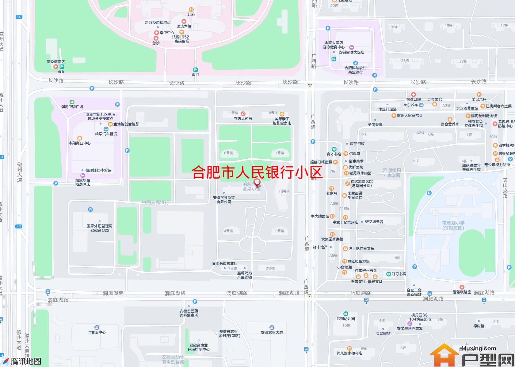 人民银行小区小区 - 户型网