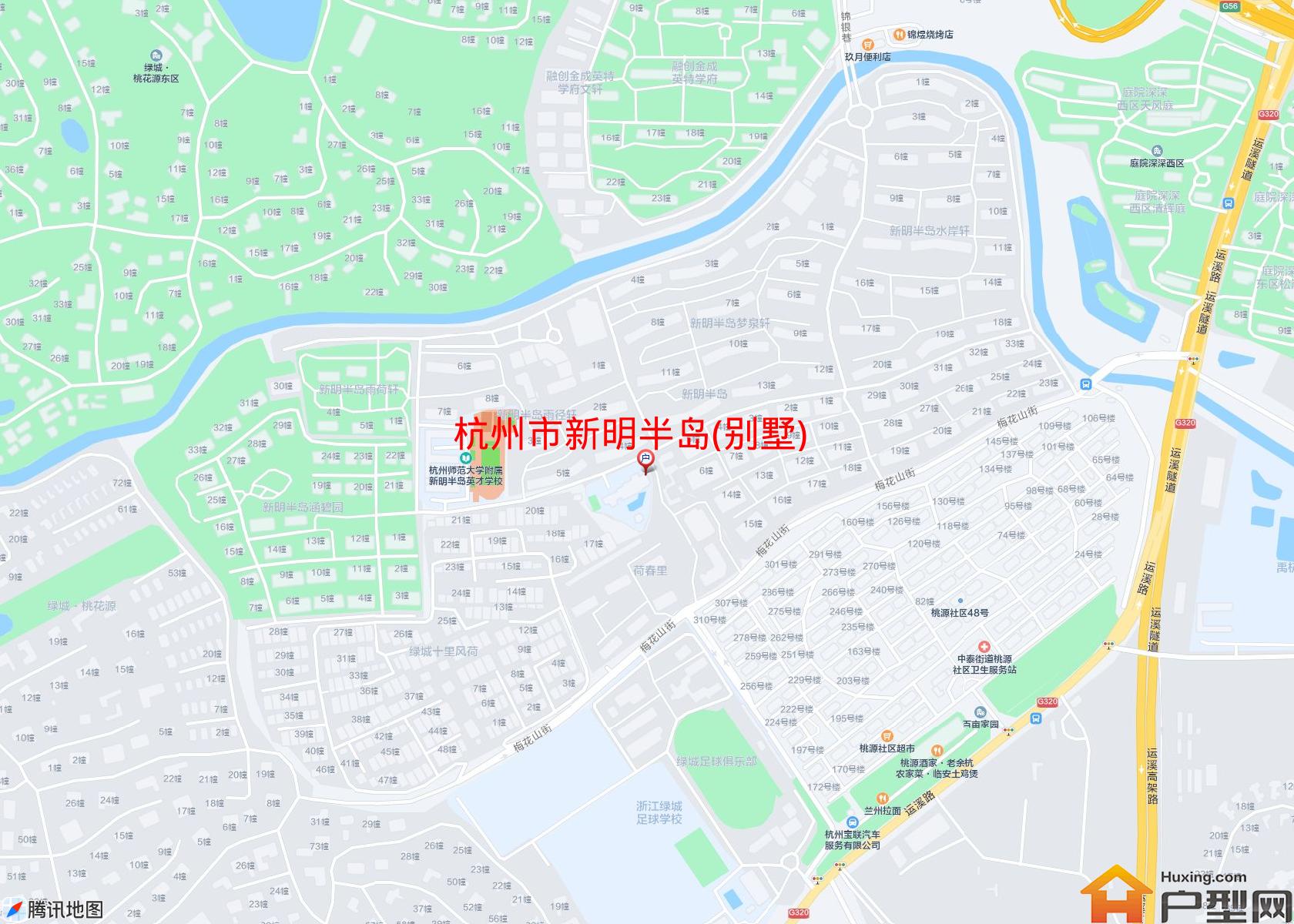 新明半岛(别墅)小区 - 户型网