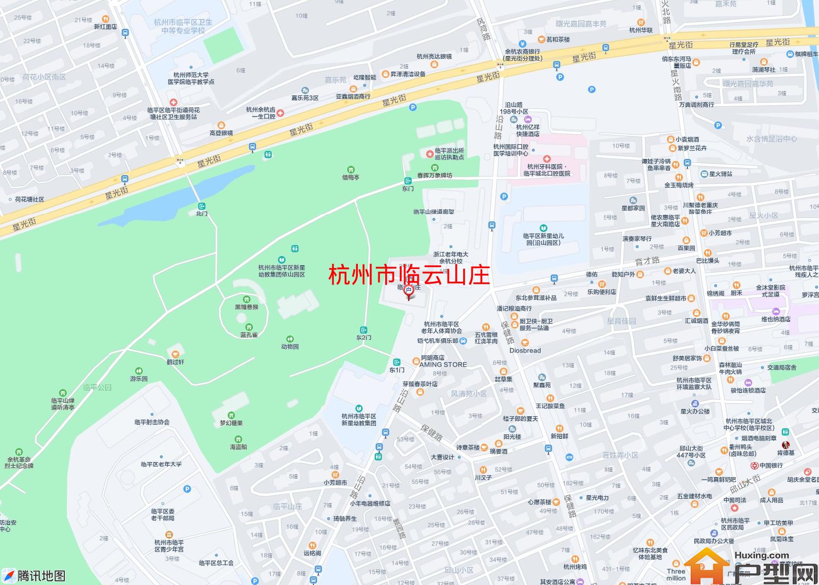 临云山庄小区 - 户型网