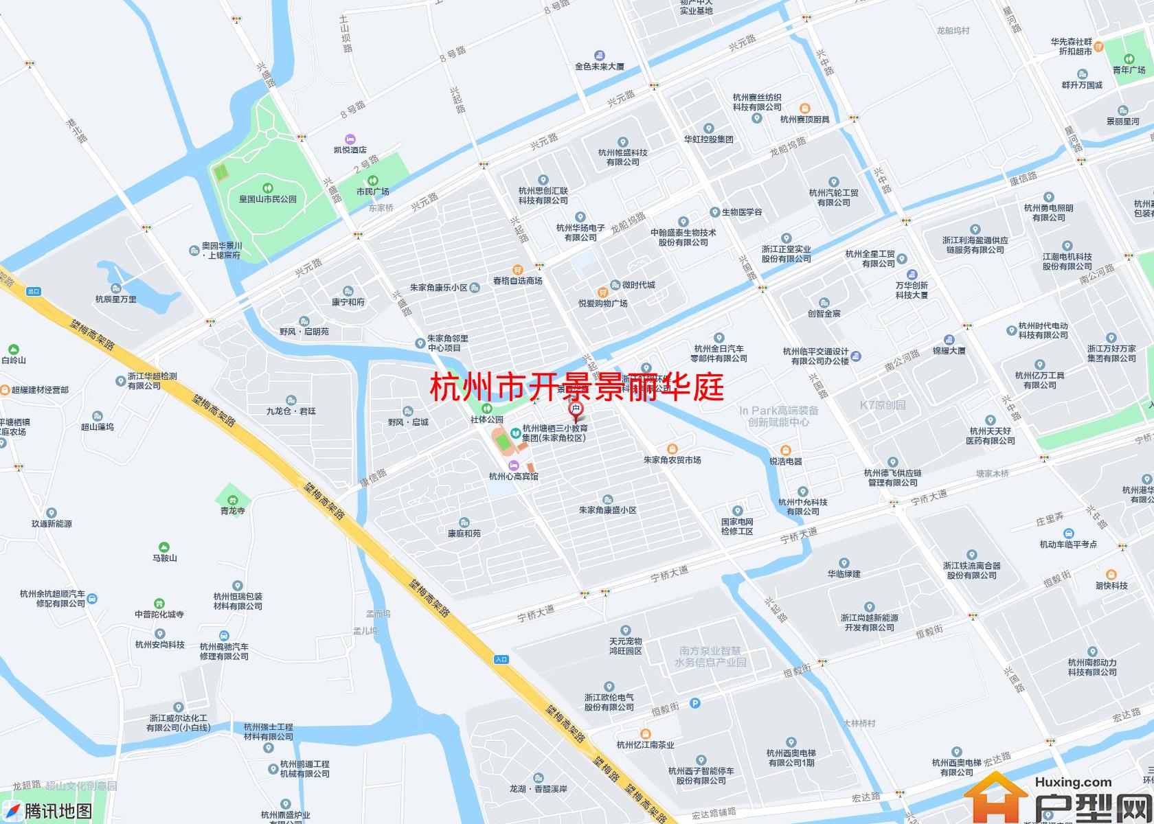 开景景丽华庭小区 - 户型网