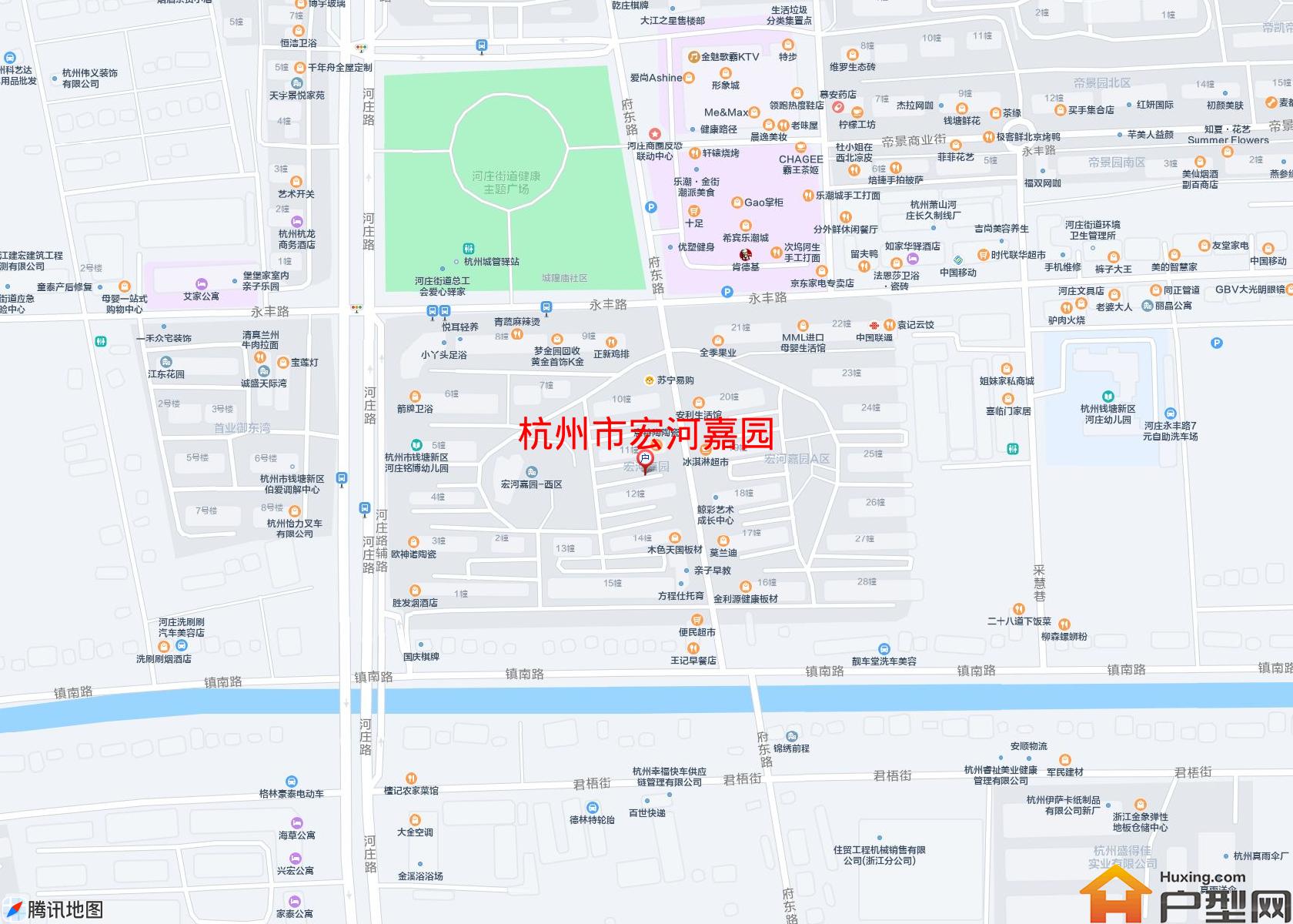 宏河嘉园小区 - 户型网