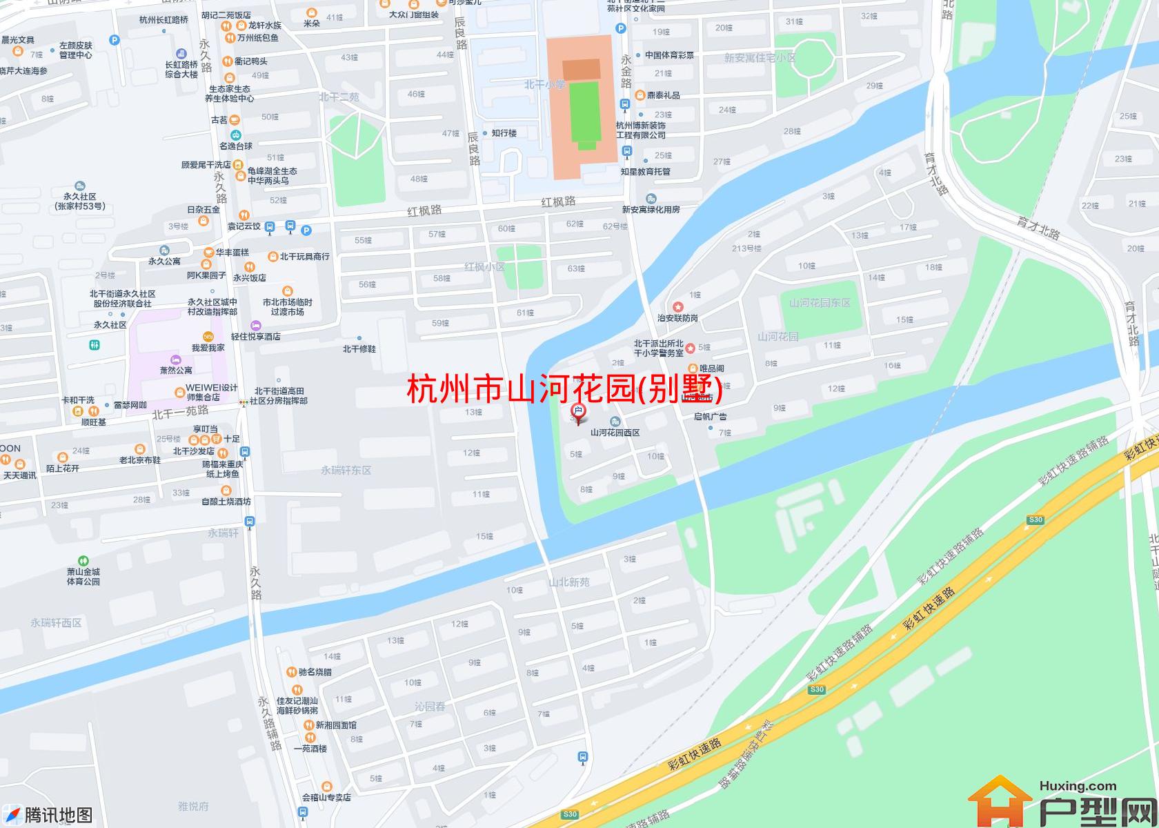 山河花园(别墅)小区 - 户型网