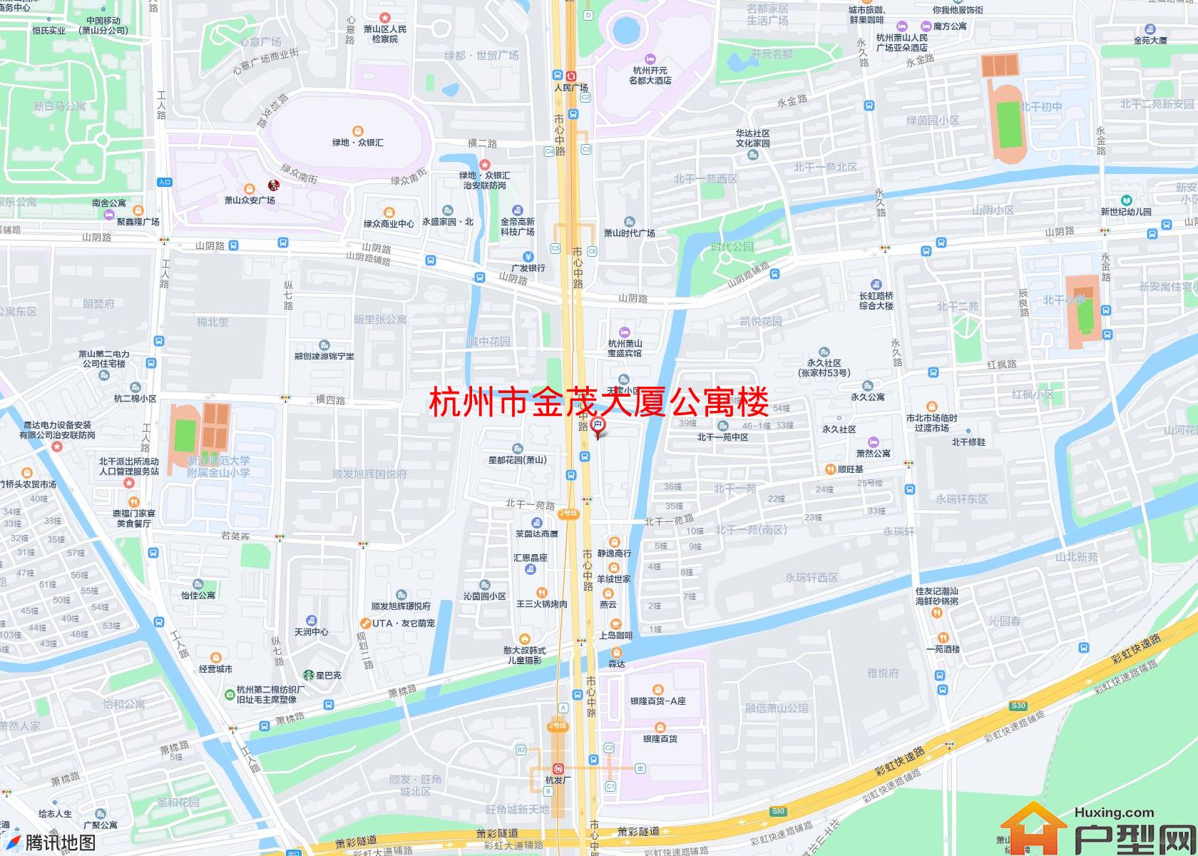 金茂大厦公寓楼小区 - 户型网
