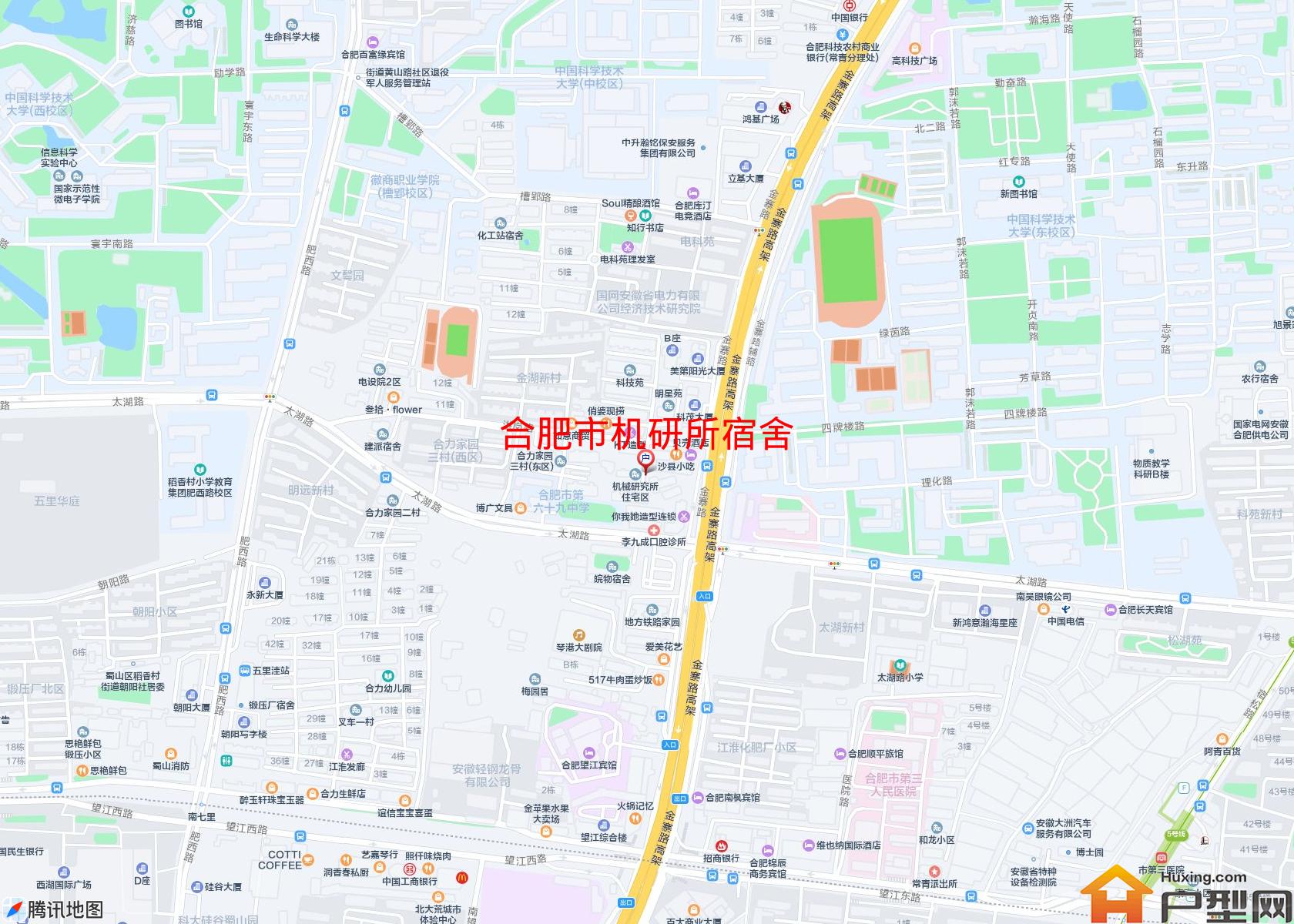 机研所宿舍小区 - 户型网