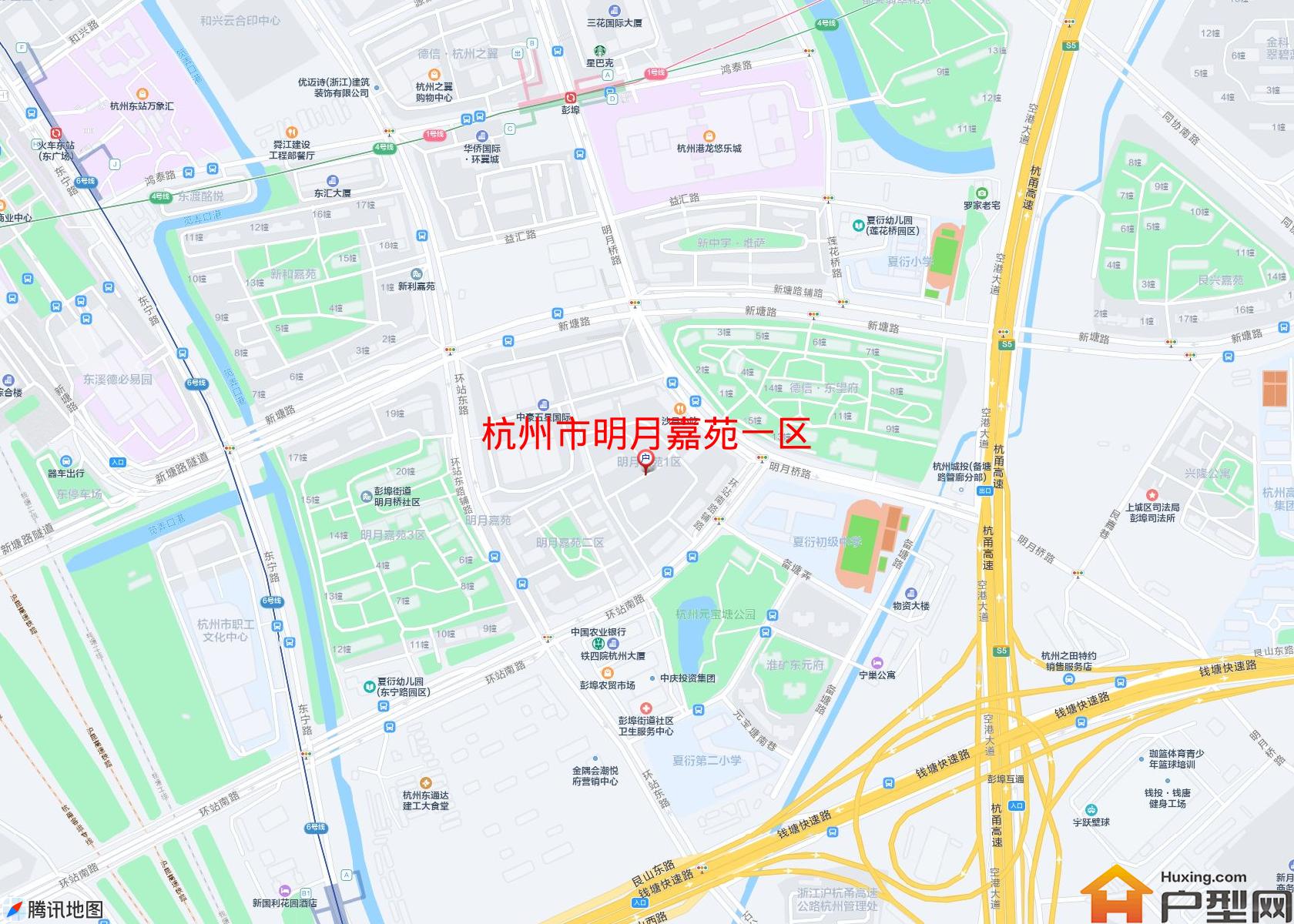 明月嘉苑一区小区 - 户型网