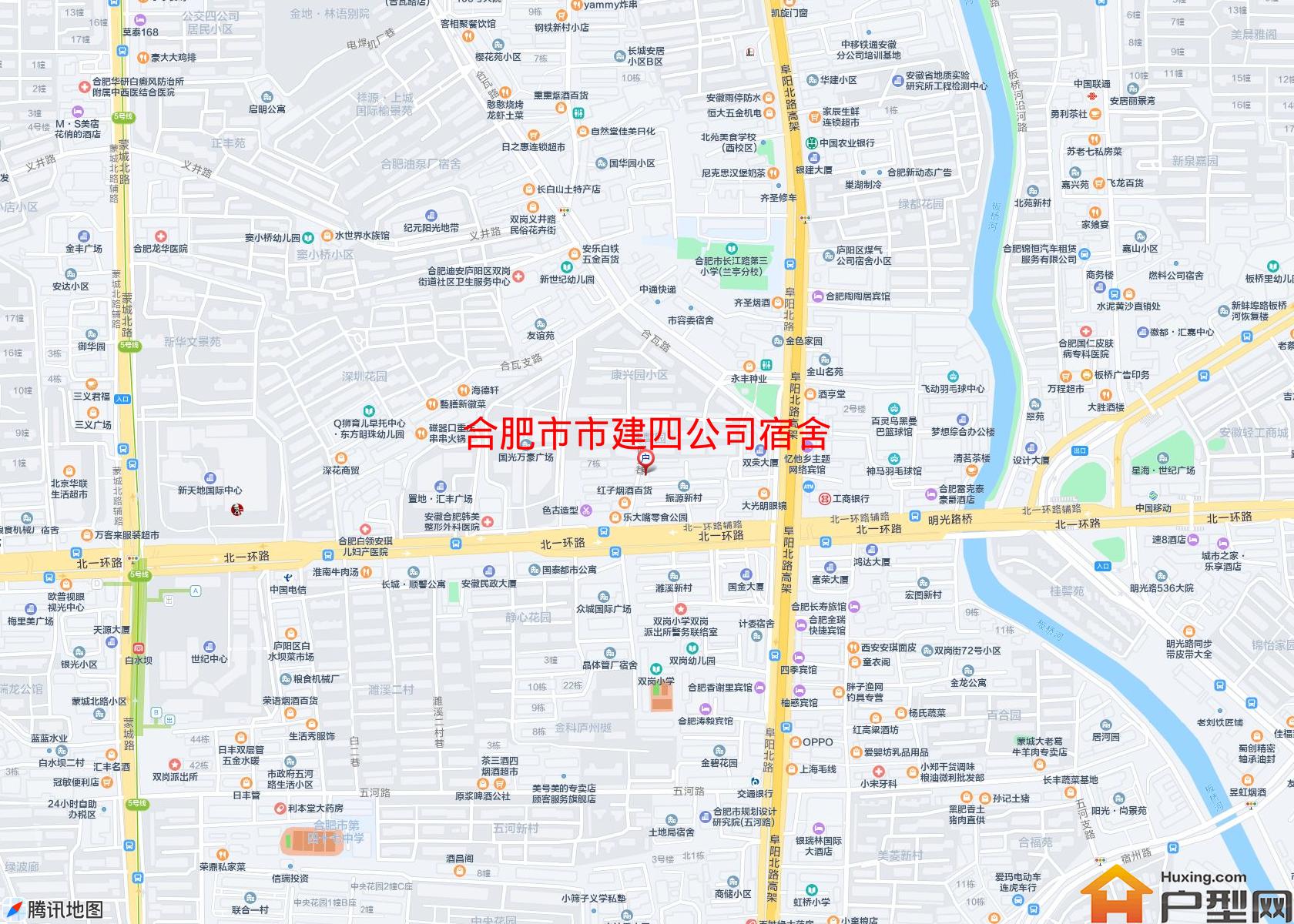 市建四公司宿舍小区 - 户型网