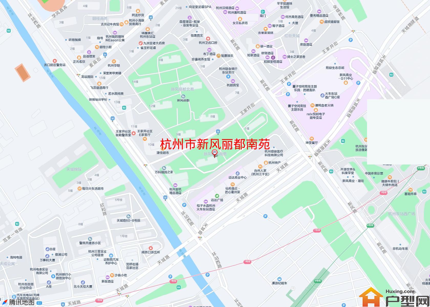 新风丽都南苑小区 - 户型网