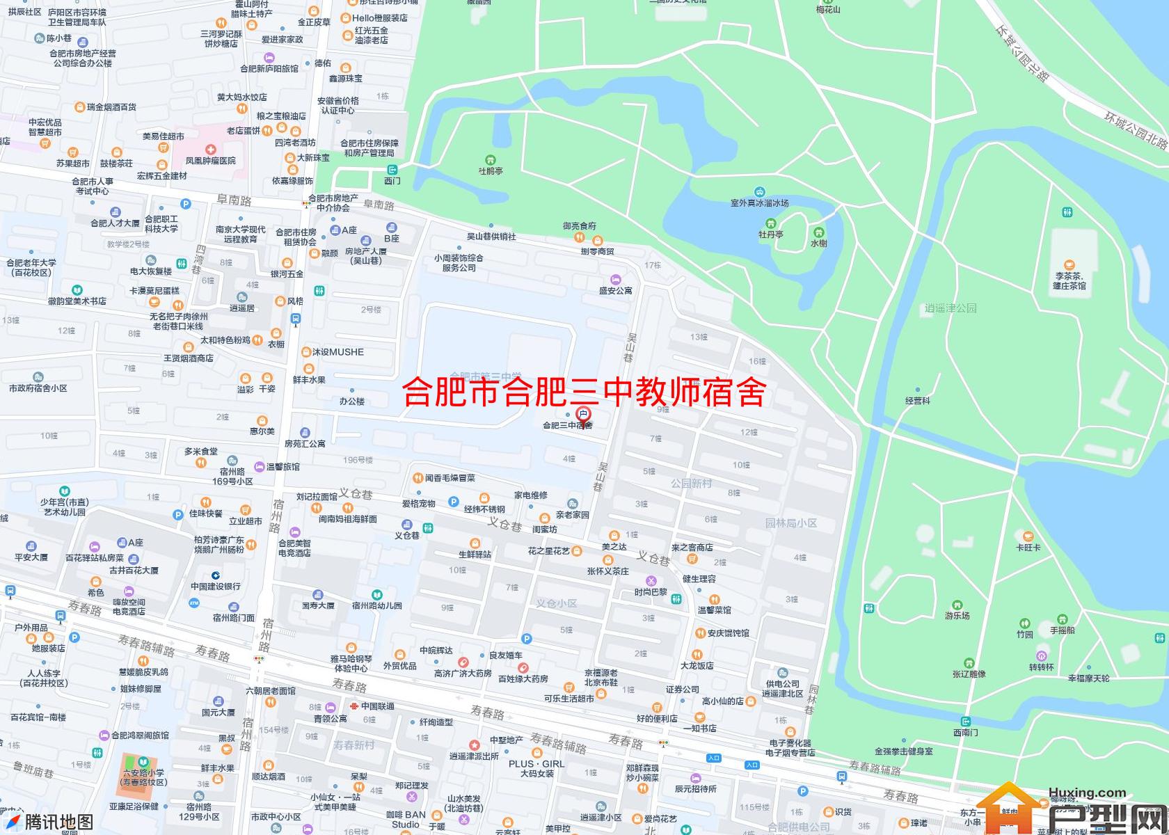 合肥三中教师宿舍小区 - 户型网