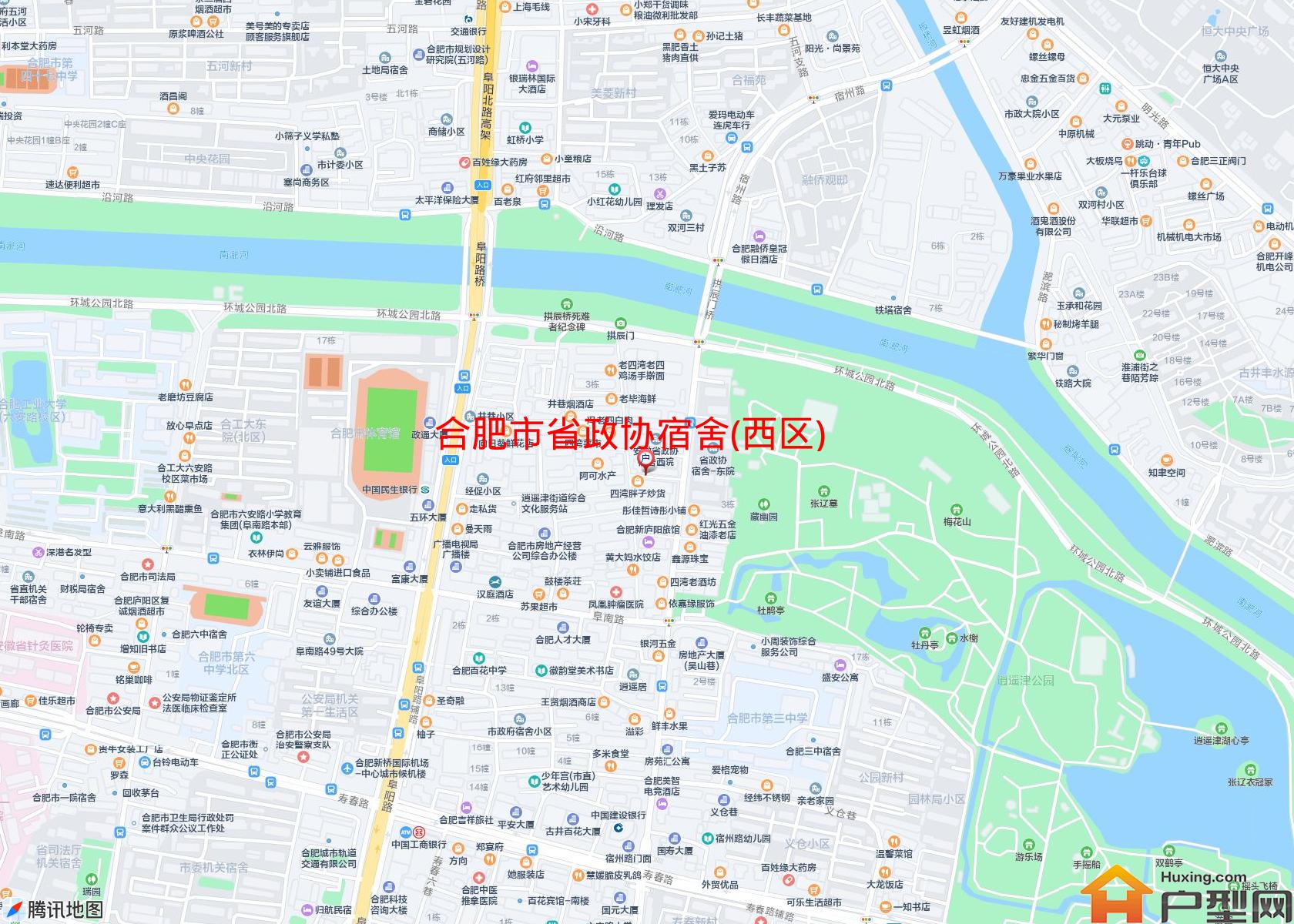 省政协宿舍(西区)小区 - 户型网