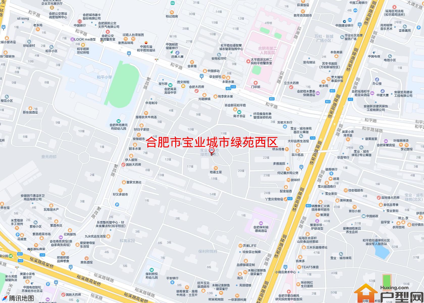 宝业城市绿苑西区小区 - 户型网