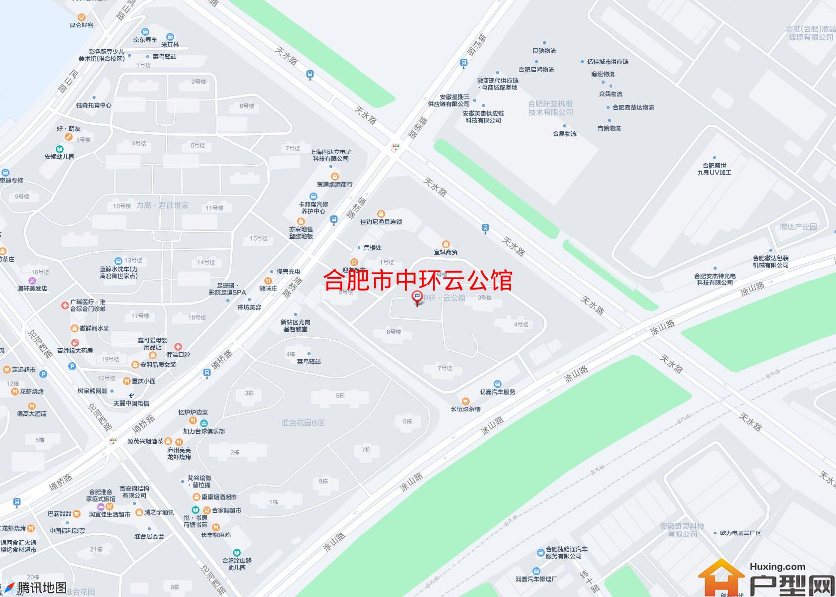 中环云公馆小区 - 户型网