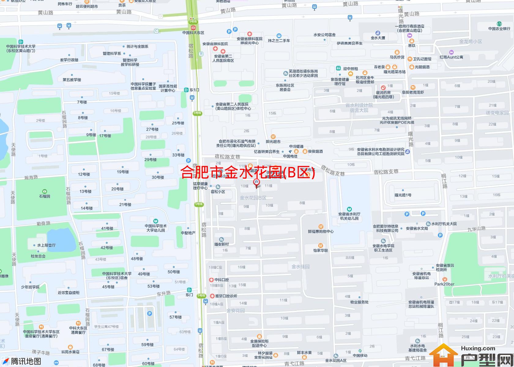 金水花园(B区)小区 - 户型网