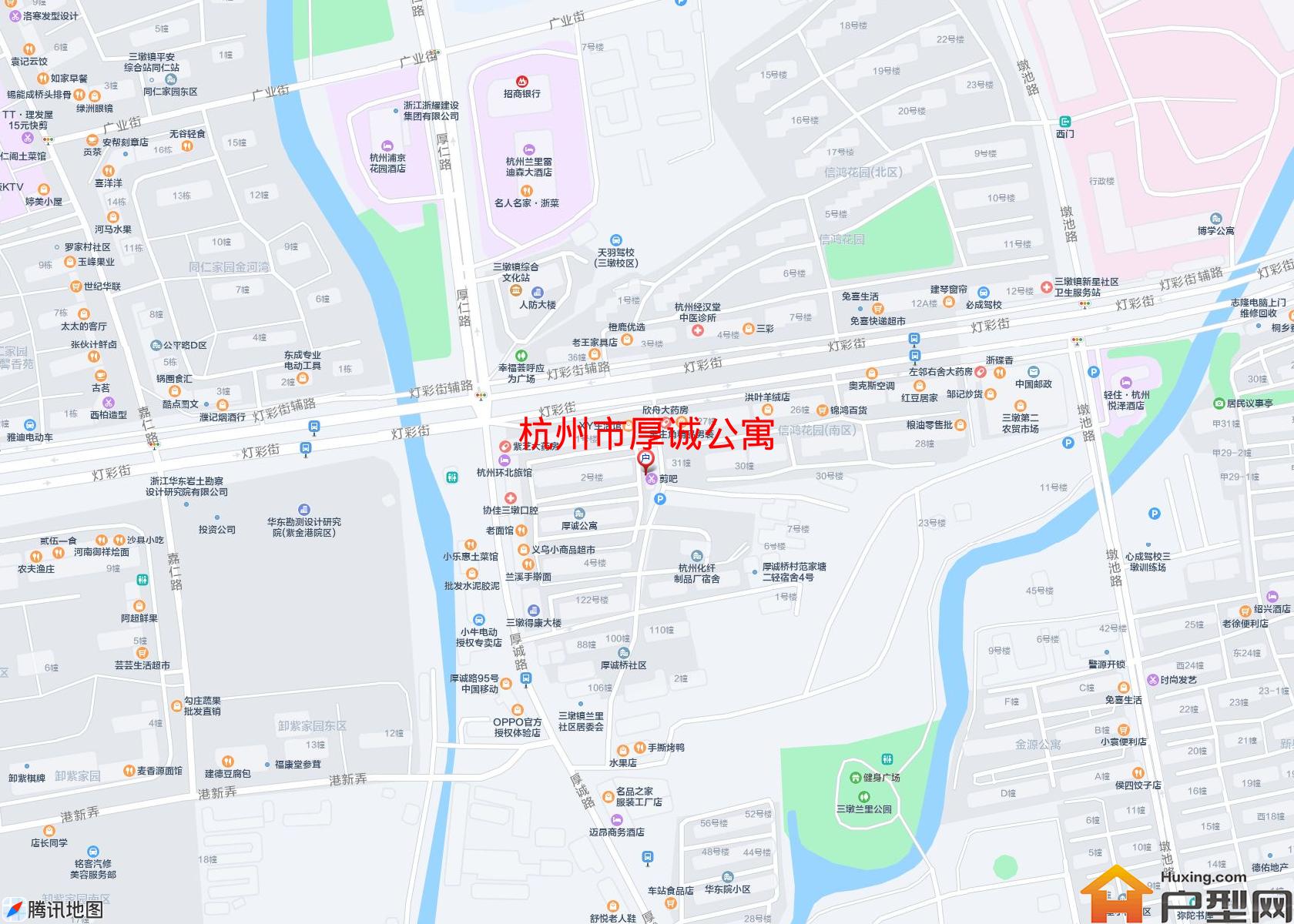 厚诚公寓小区 - 户型网