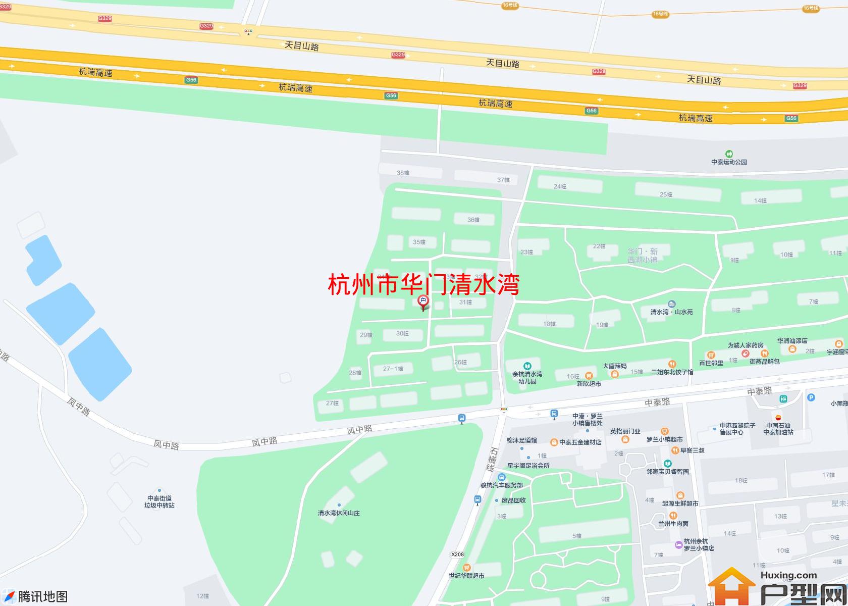 华门清水湾小区 - 户型网