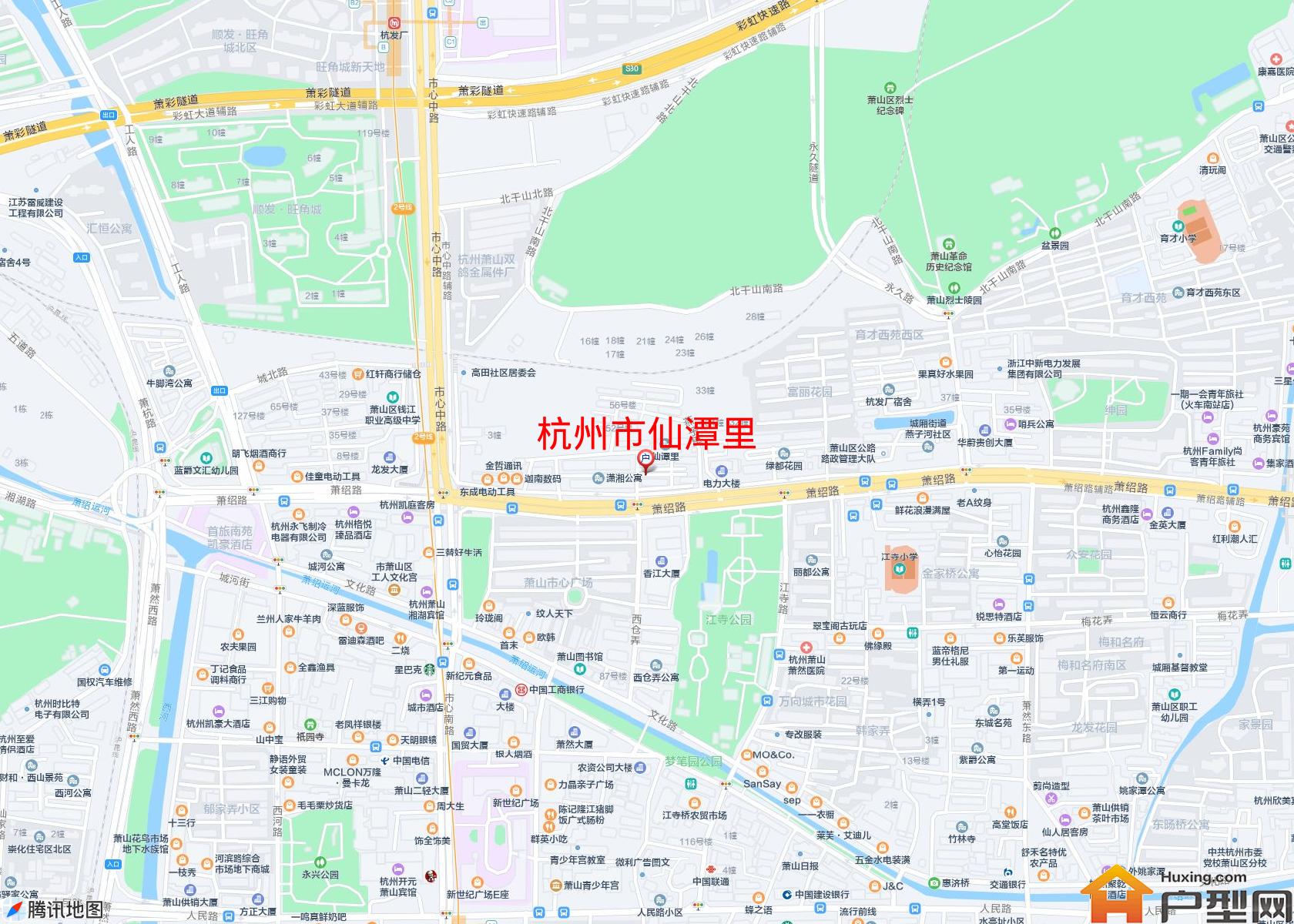 仙潭里小区 - 户型网