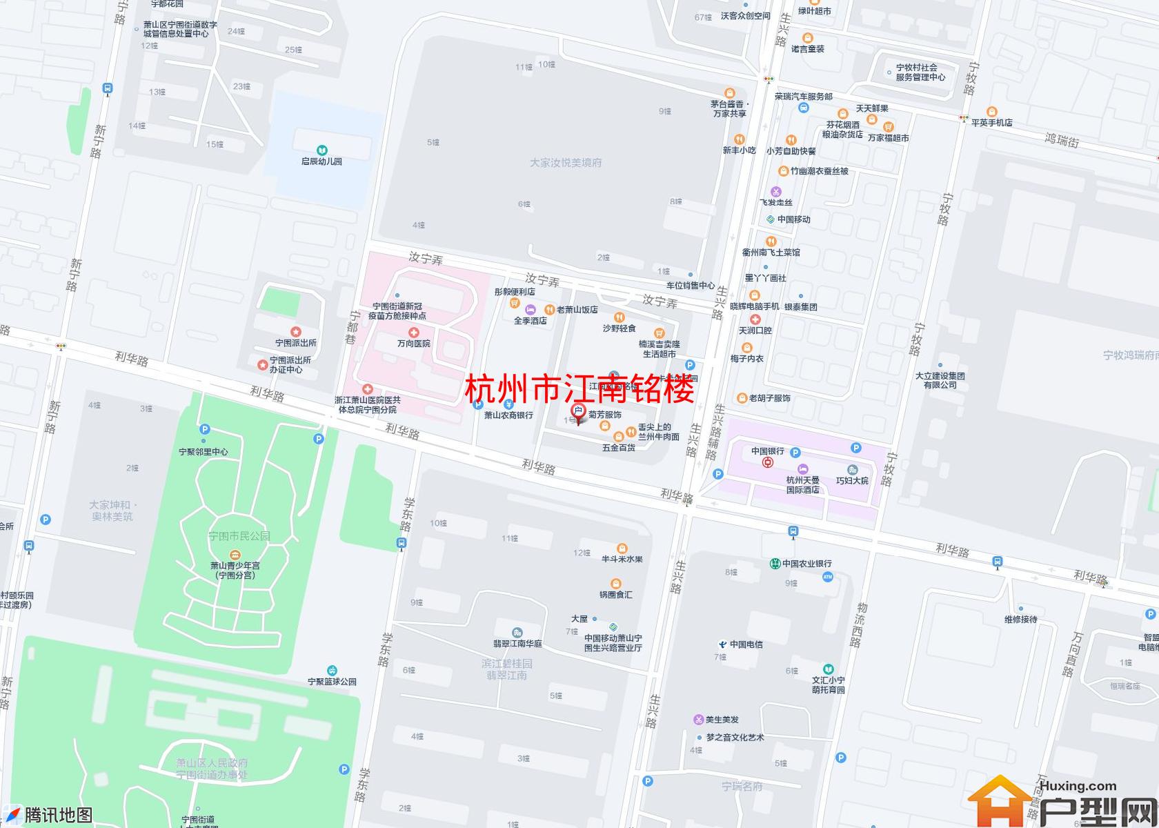 江南铭楼小区 - 户型网