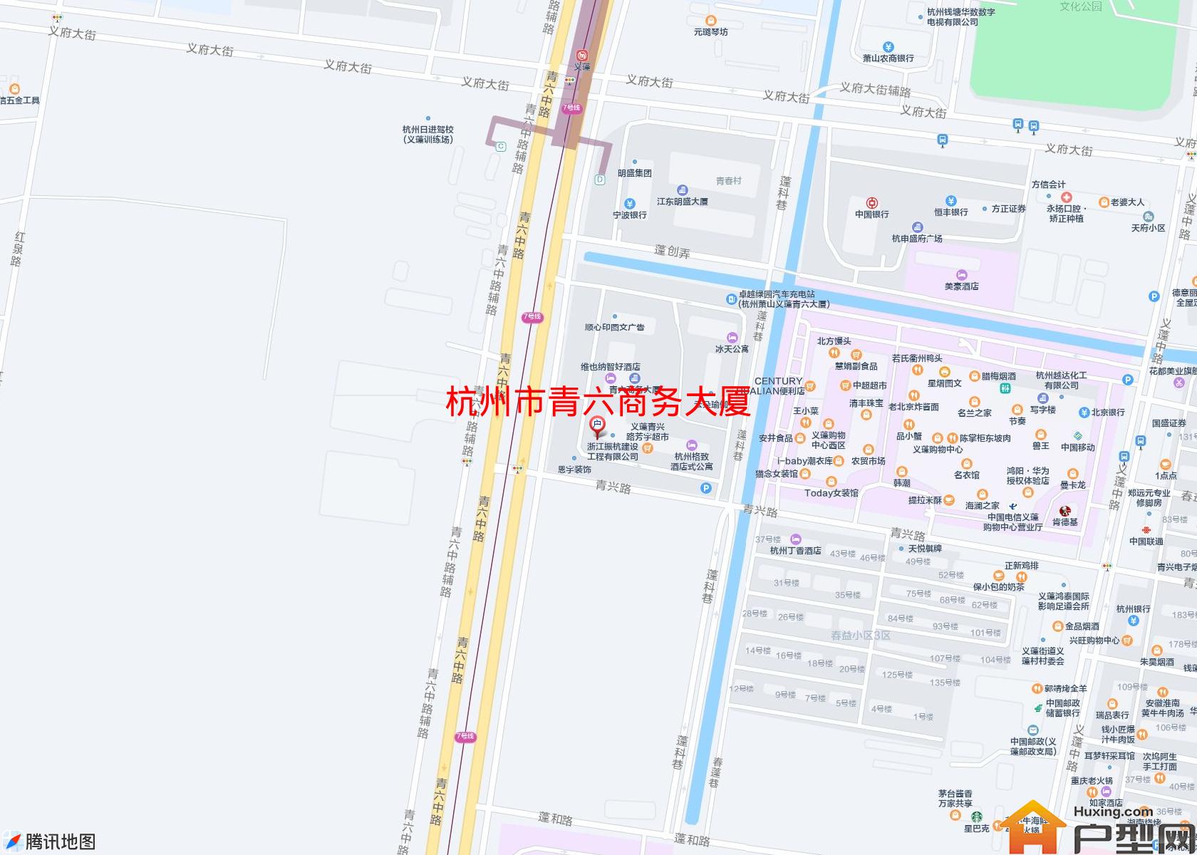 青六商务大厦小区 - 户型网