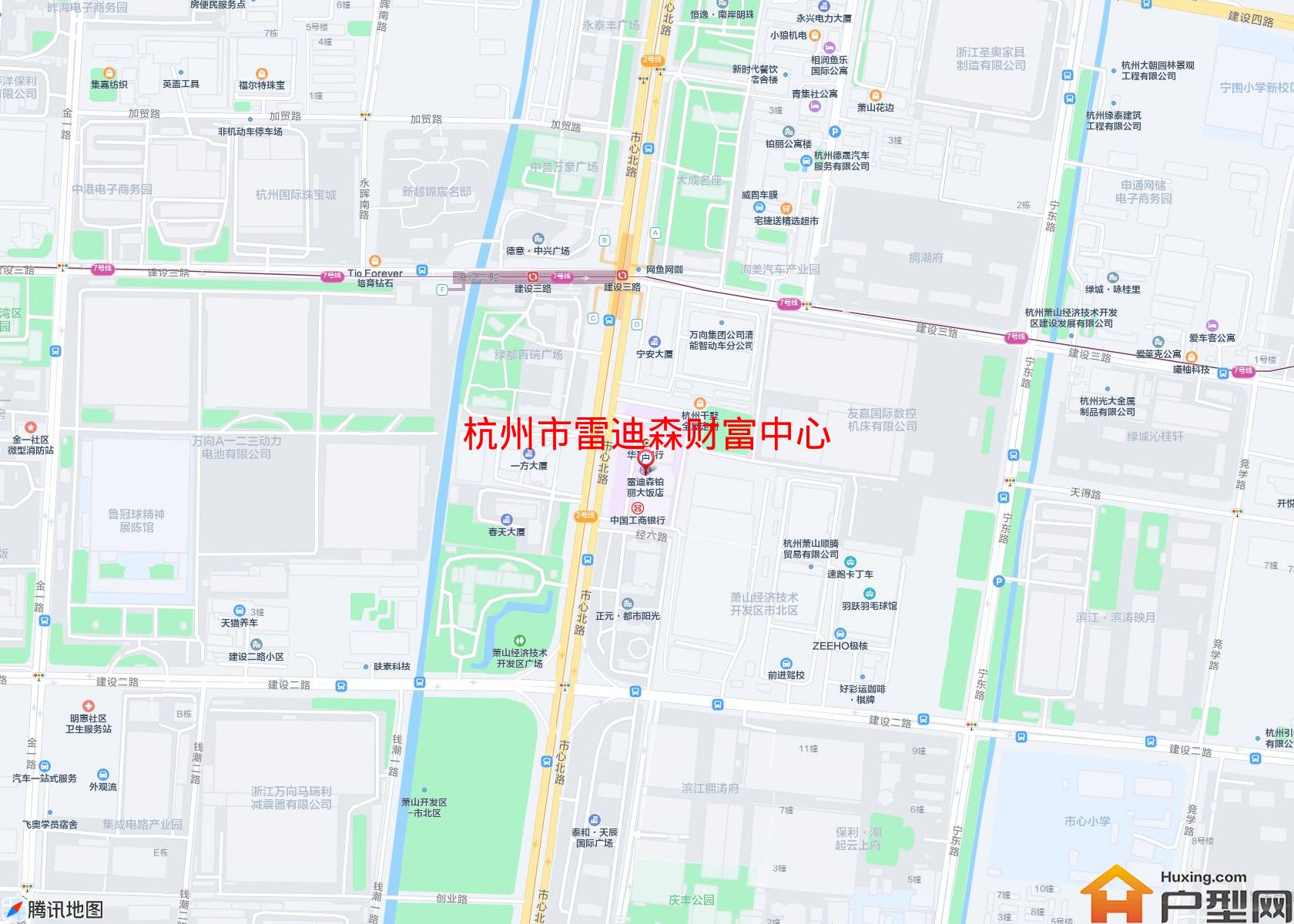 雷迪森财富中心小区 - 户型网