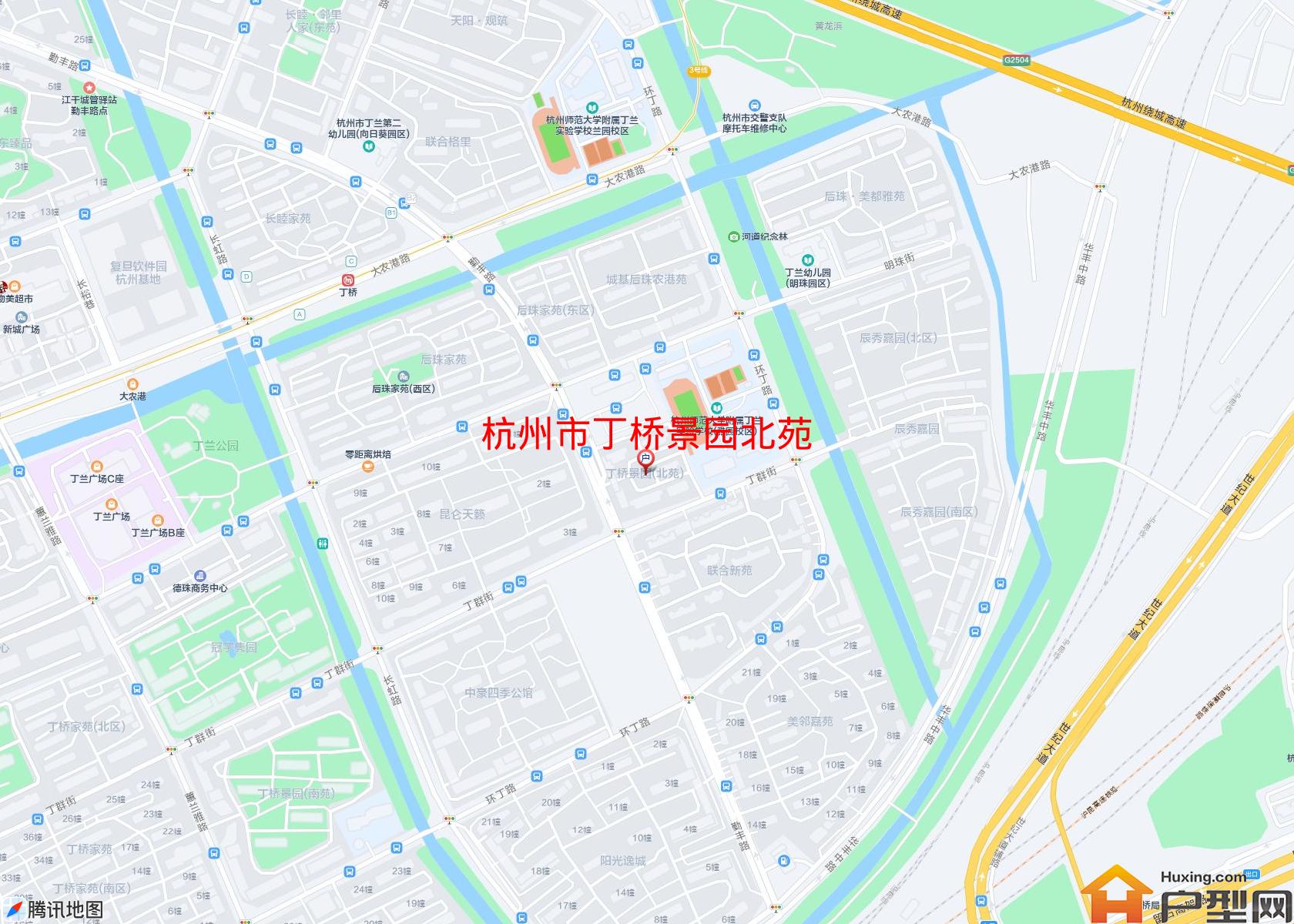 丁桥景园北苑小区 - 户型网