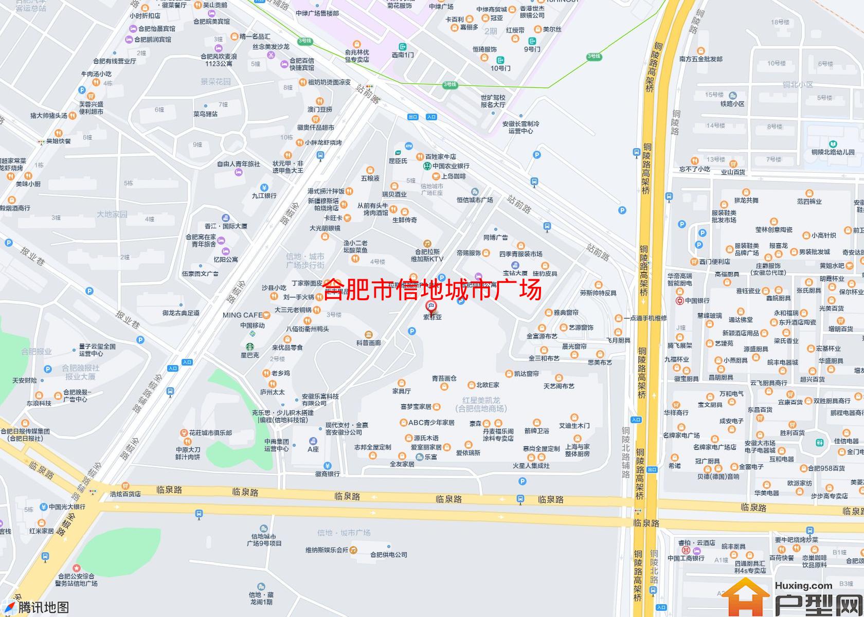 信地城市广场小区 - 户型网