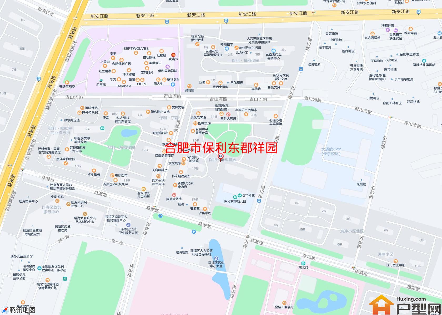 保利东郡祥园小区 - 户型网