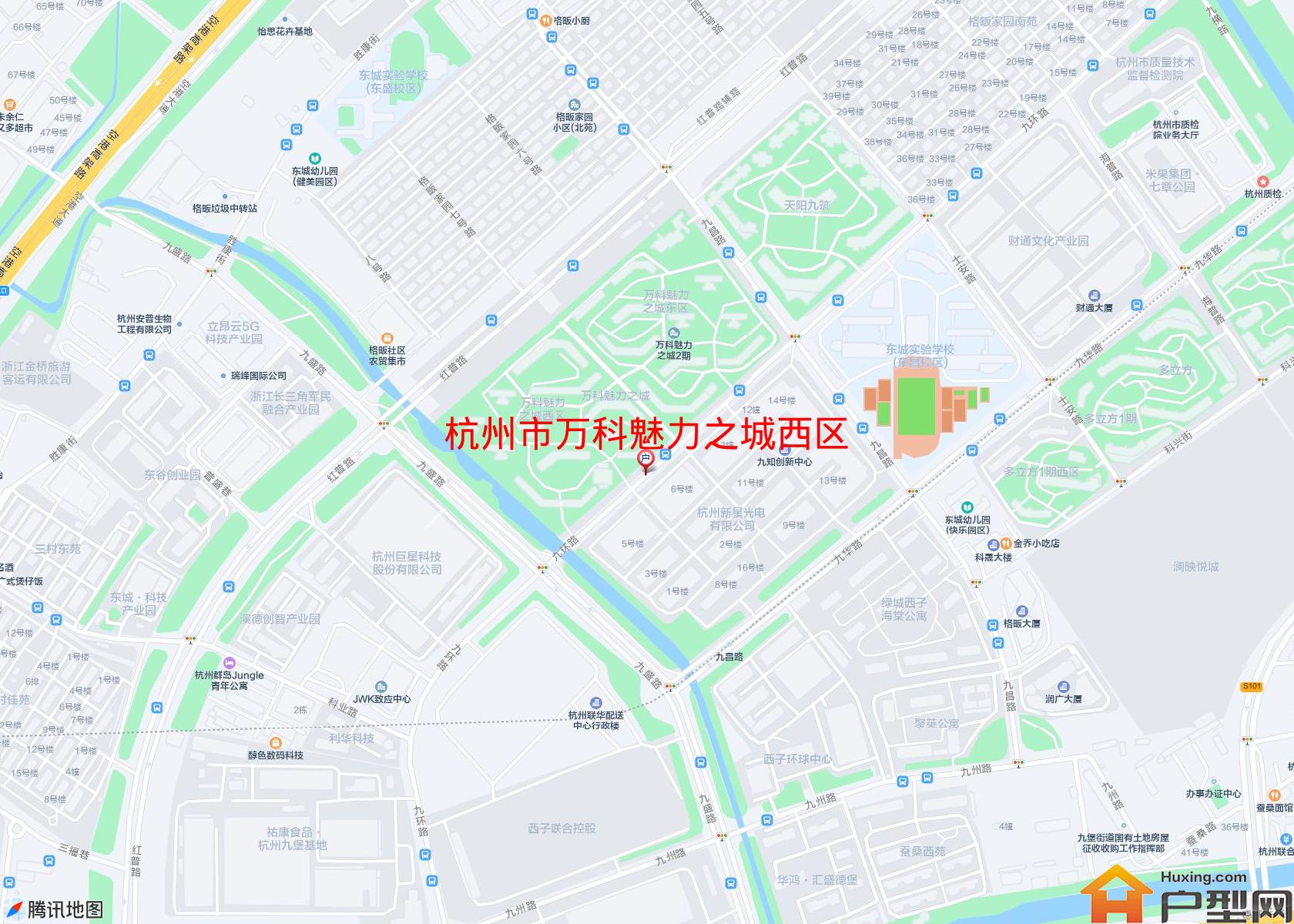 万科魅力之城西区小区 - 户型网