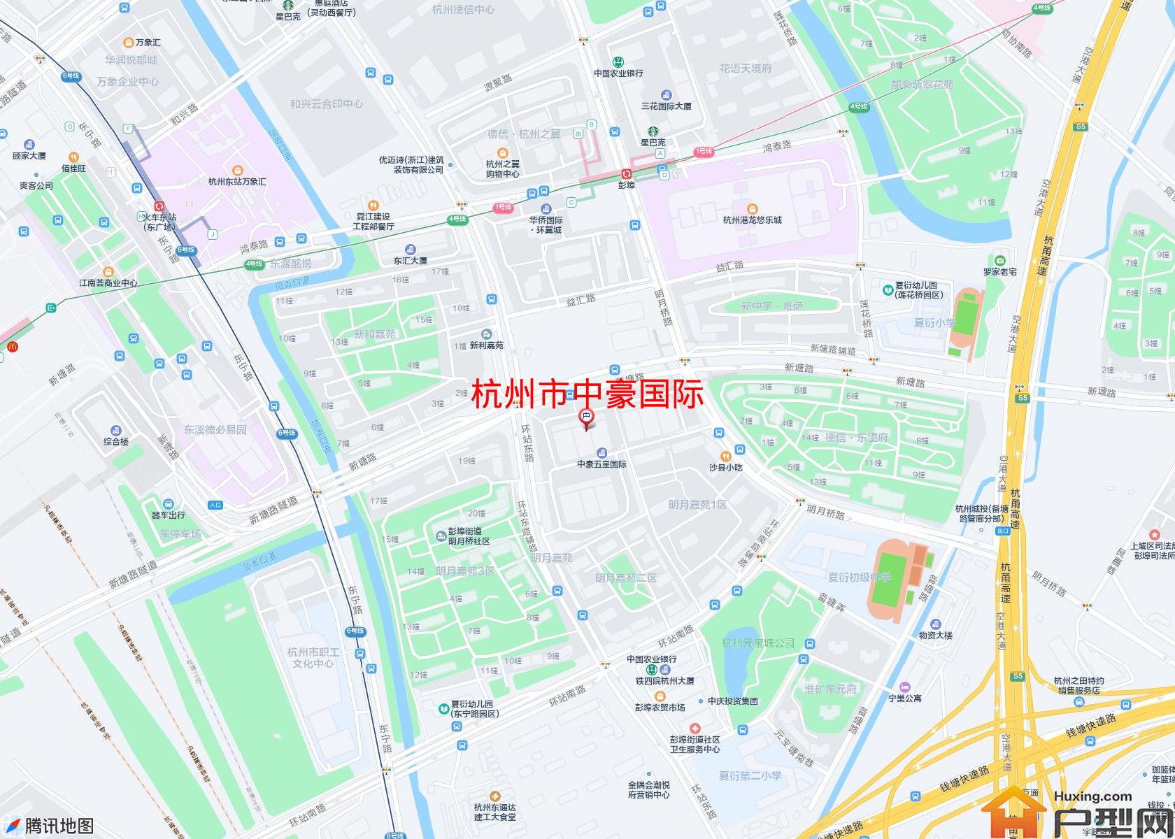 中豪国际小区 - 户型网