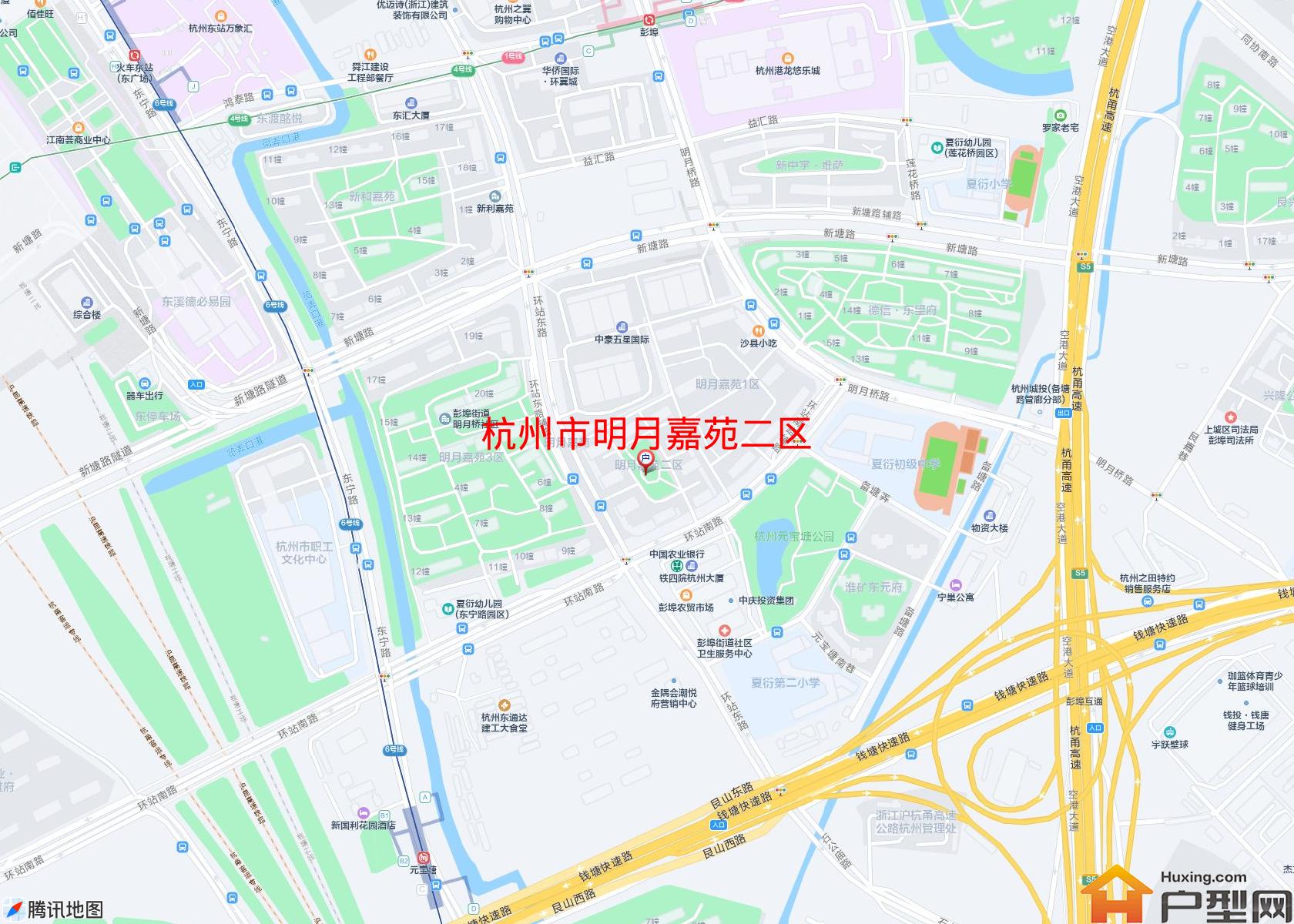 明月嘉苑二区小区 - 户型网