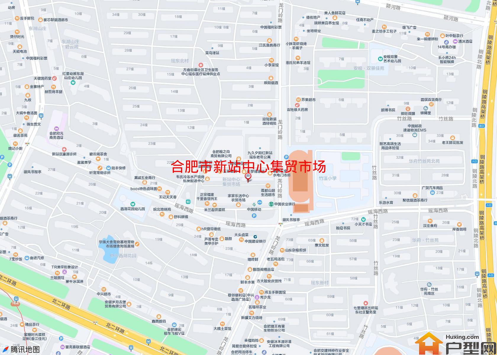 新站中心集贸市场小区 - 户型网