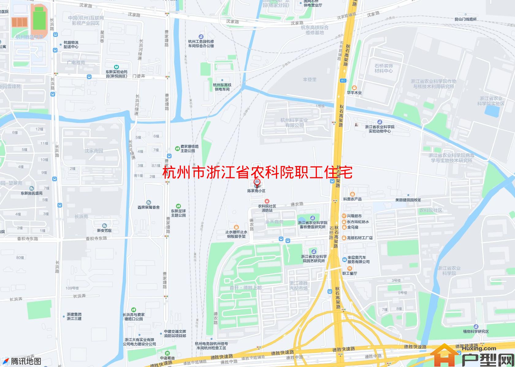 浙江省农科院职工住宅小区 - 户型网