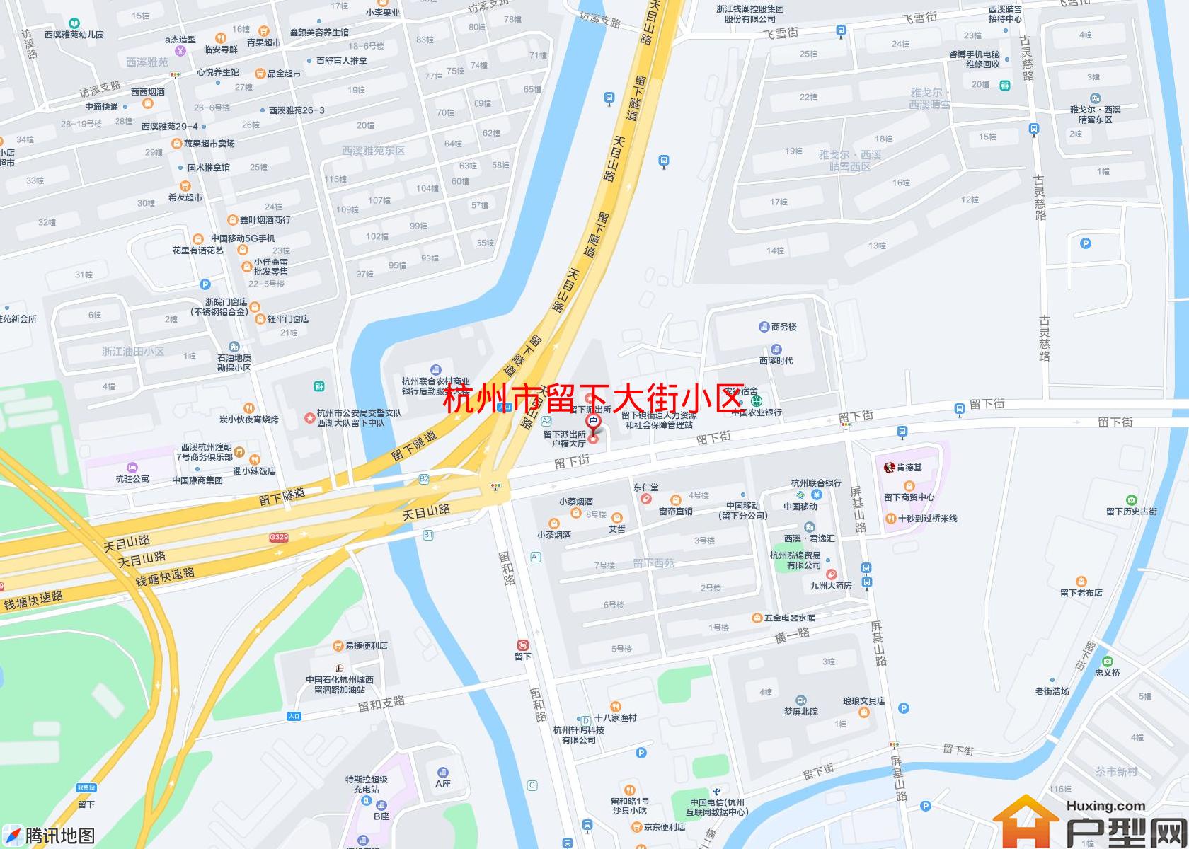 留下大街小区小区 - 户型网