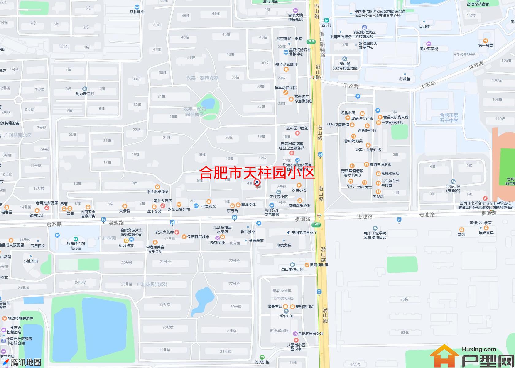 天柱园小区小区 - 户型网