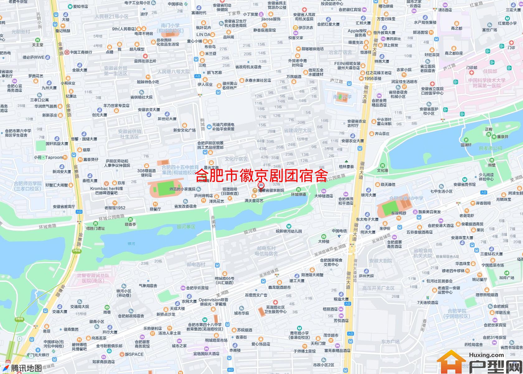 徽京剧团宿舍小区 - 户型网