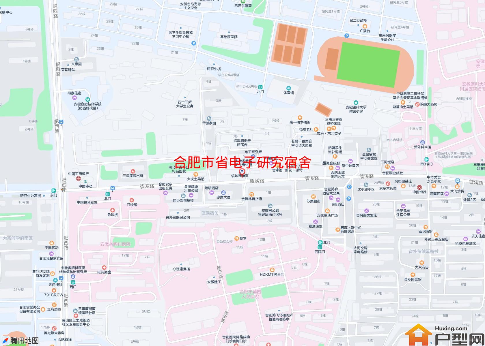 省电子研究宿舍小区 - 户型网