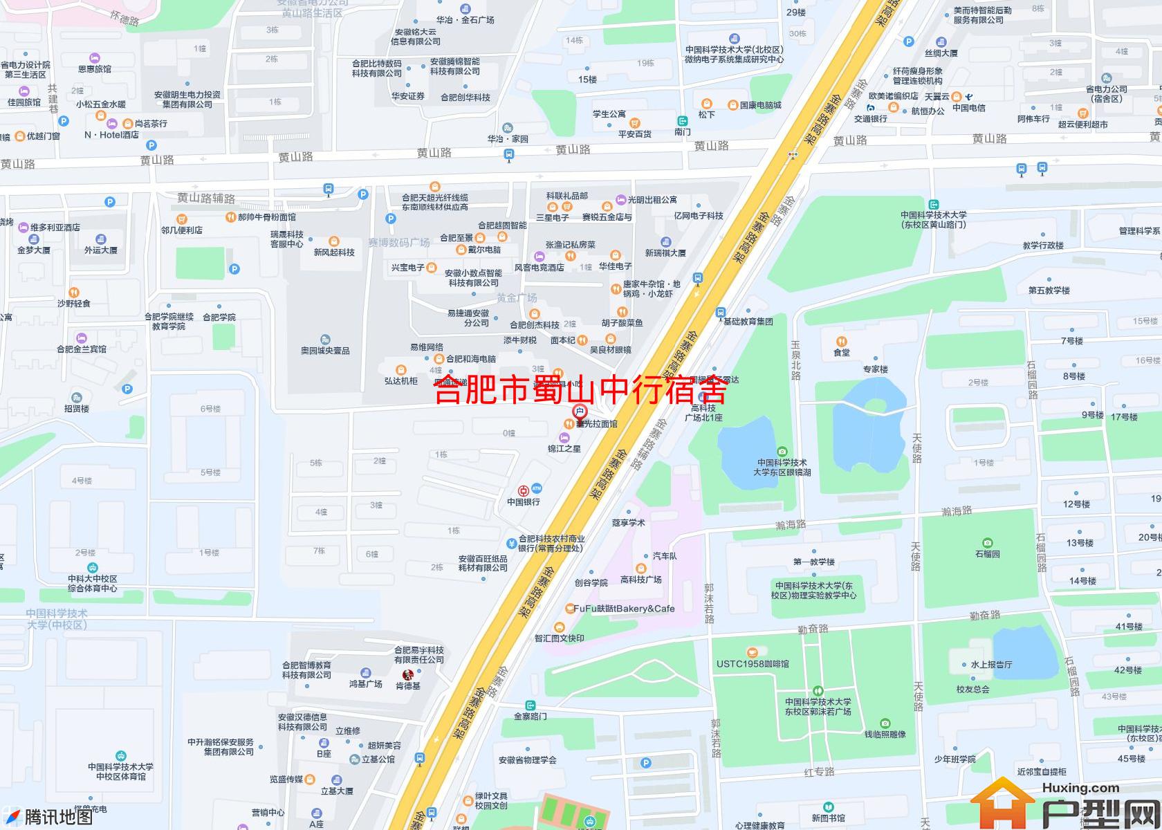 蜀山中行宿舍小区 - 户型网
