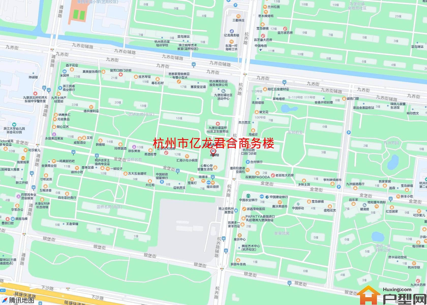 亿龙君合商务楼小区 - 户型网