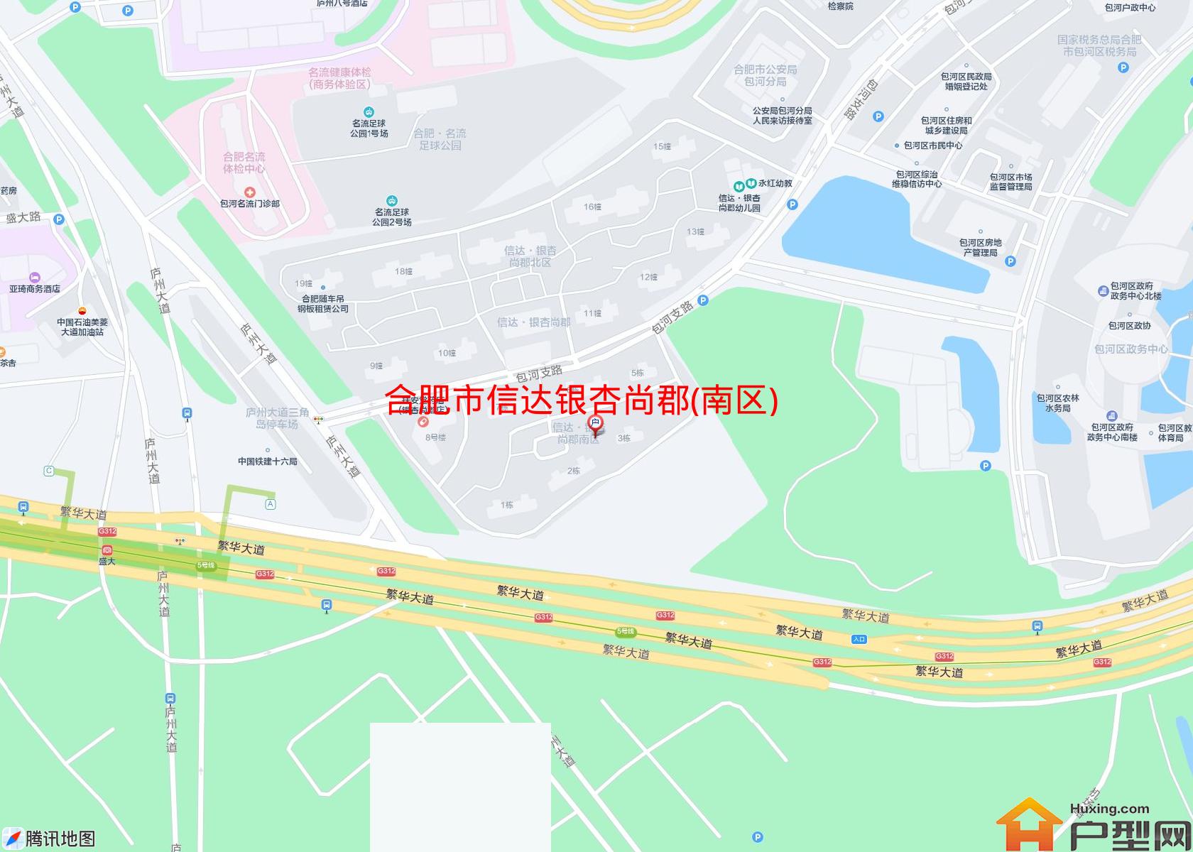 信达银杏尚郡(南区)小区 - 户型网