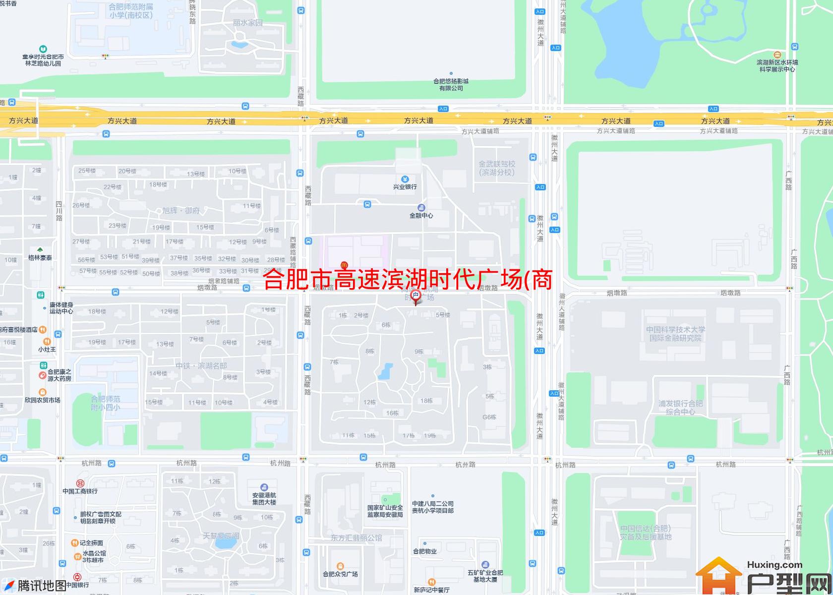 高速滨湖时代广场(商住楼)小区 - 户型网