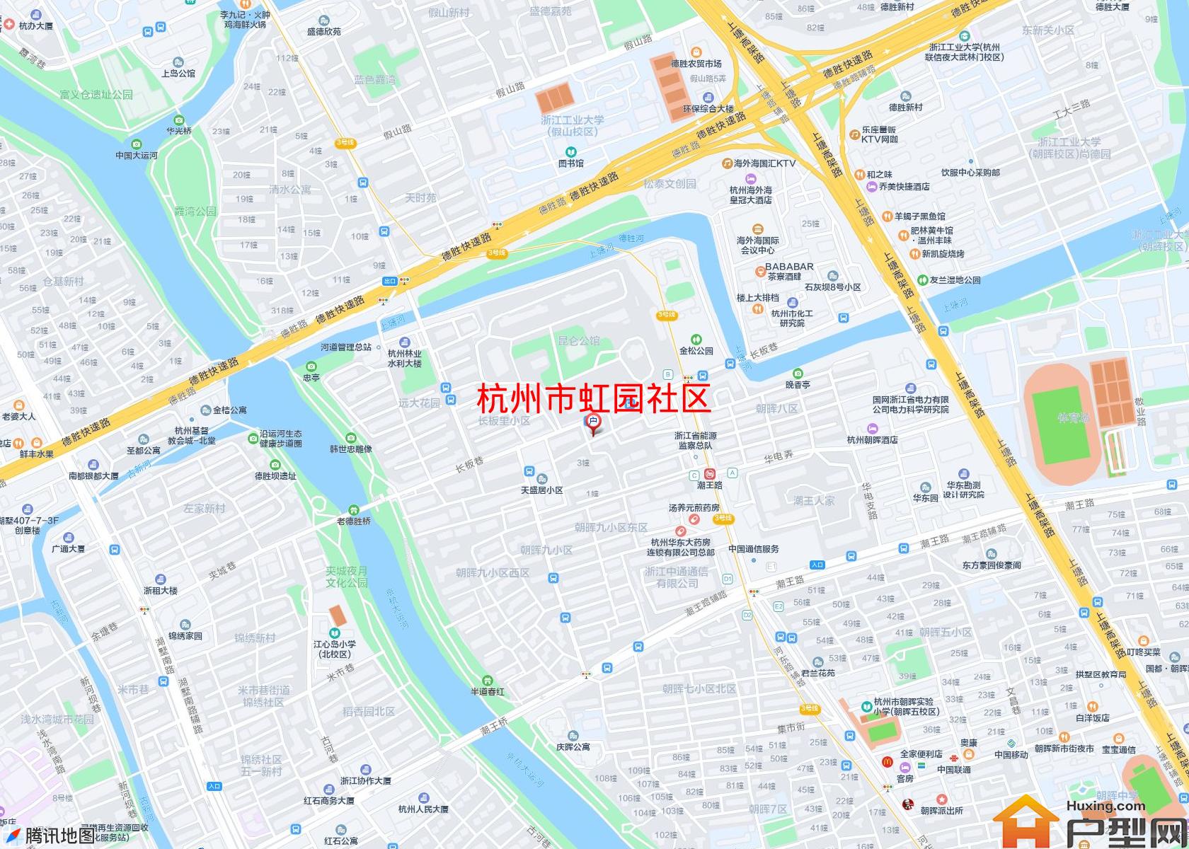 虹园社区小区 - 户型网