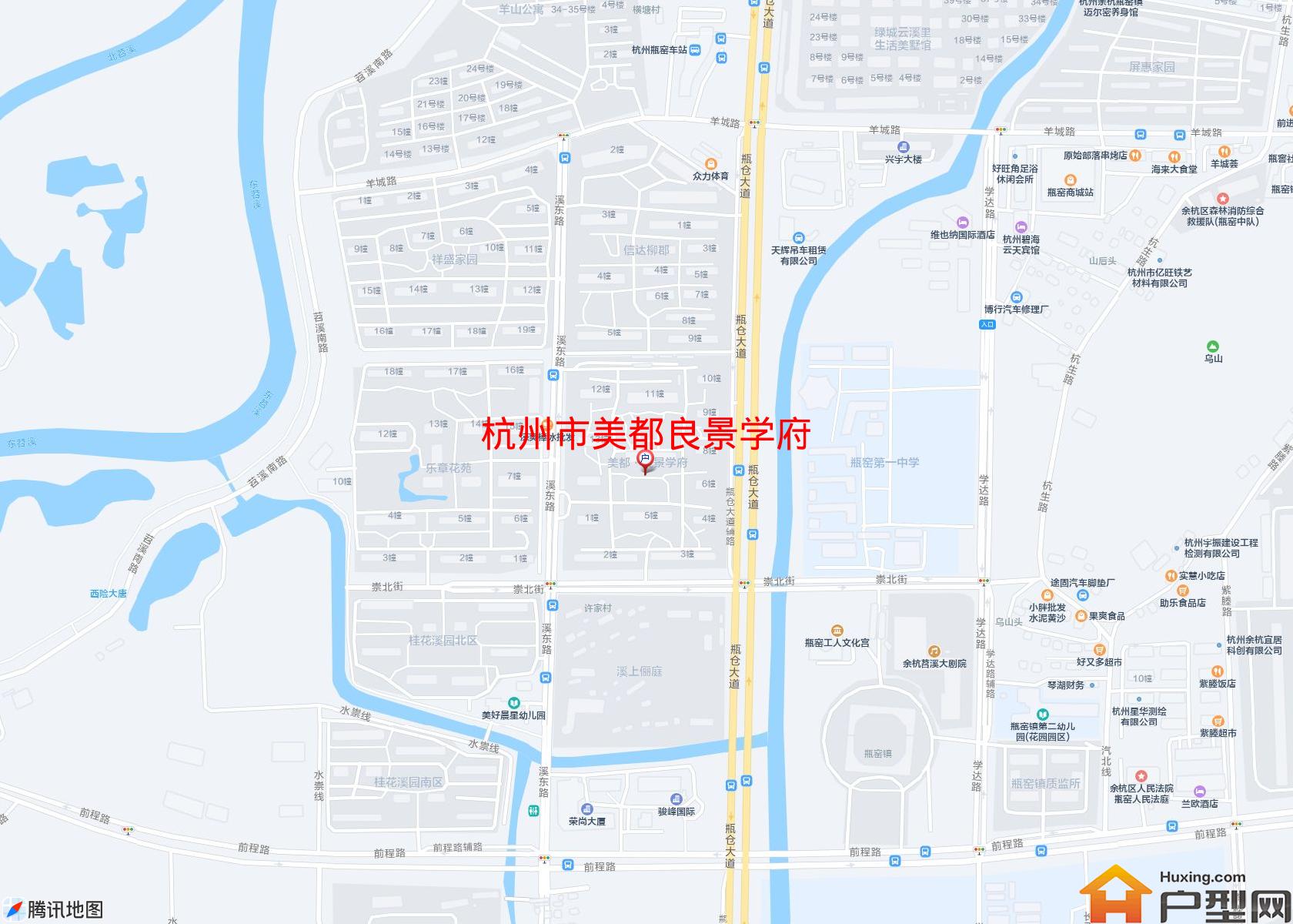 美都良景学府小区 - 户型网