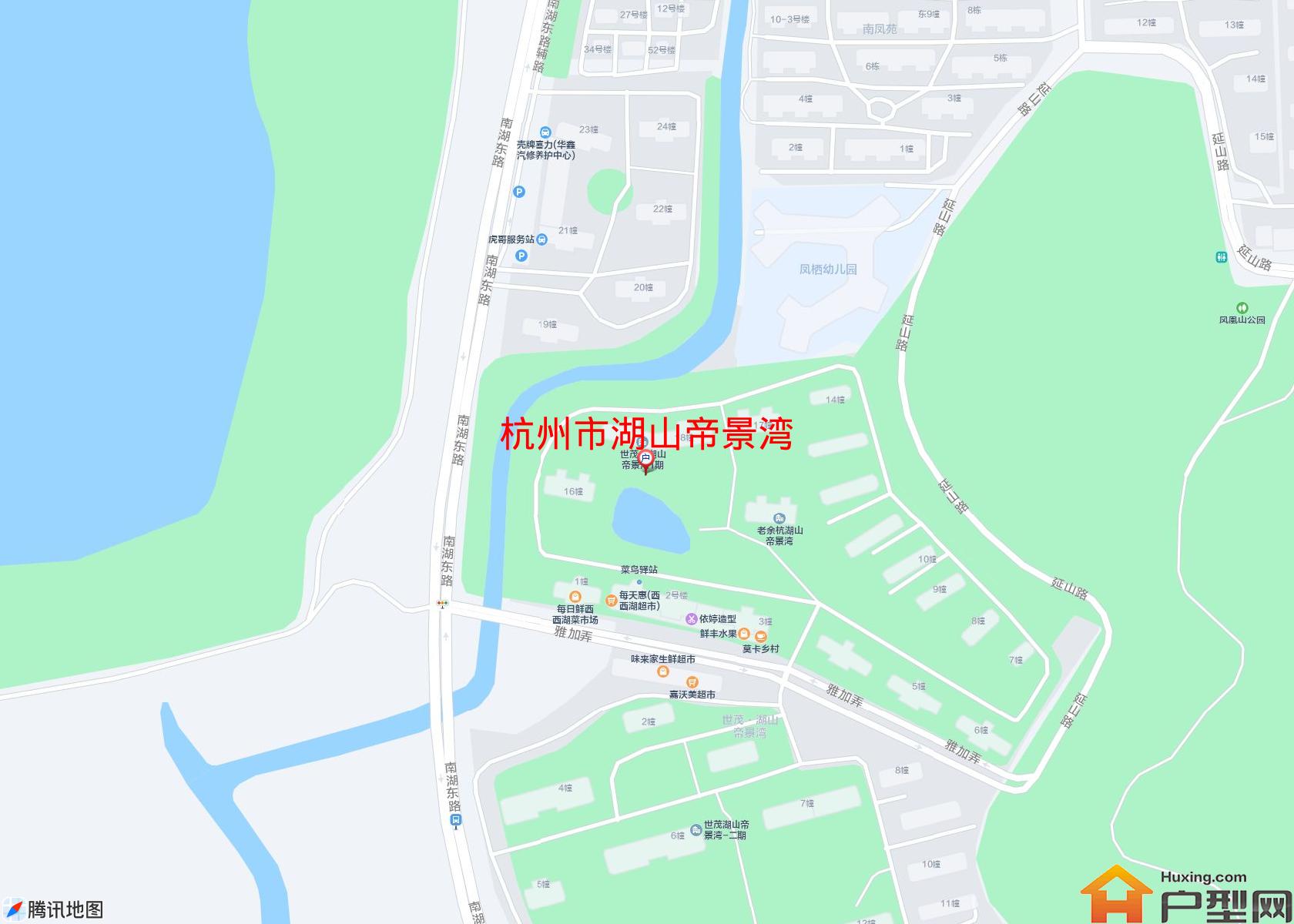 湖山帝景湾小区 - 户型网