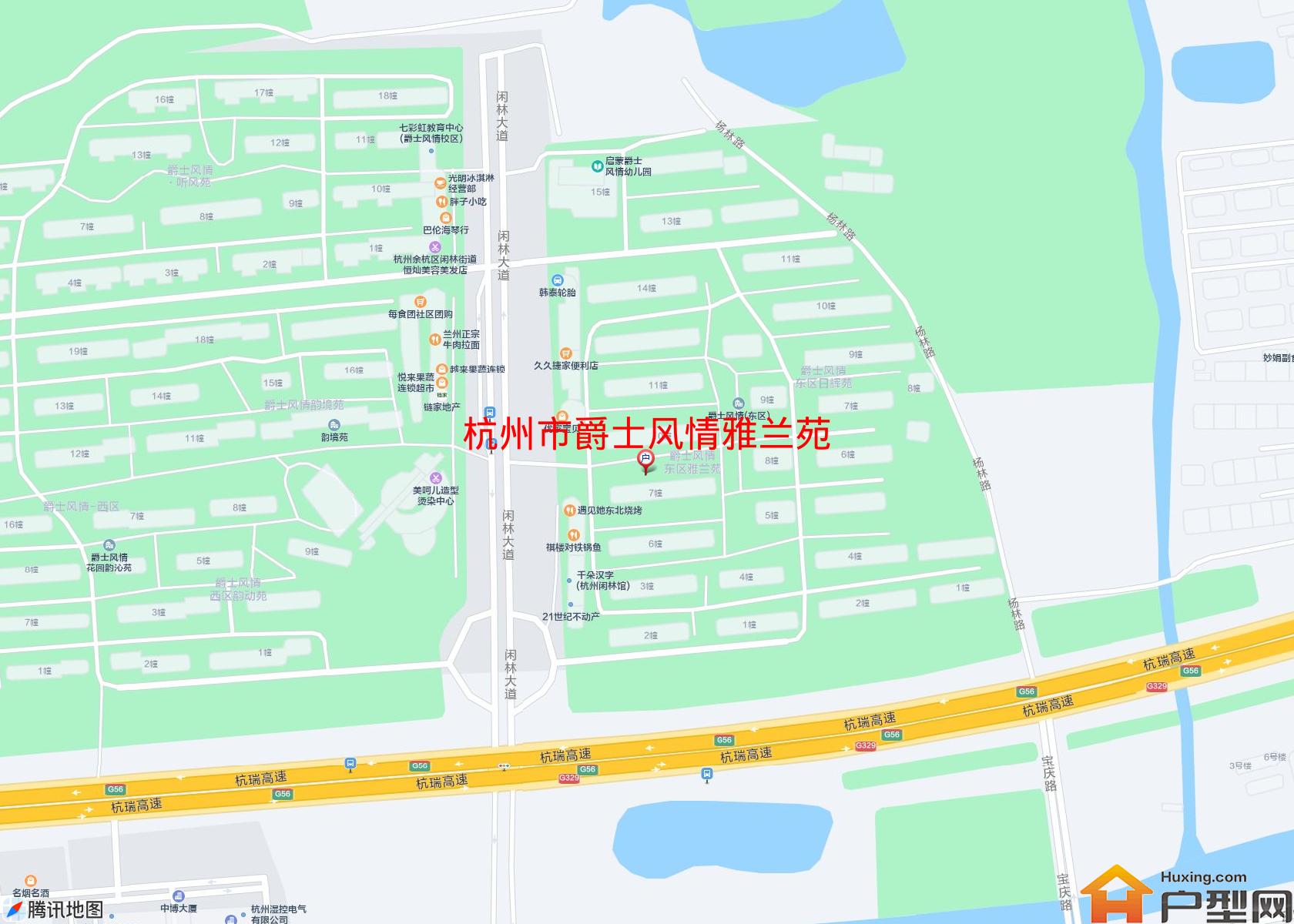 爵士风情雅兰苑小区 - 户型网