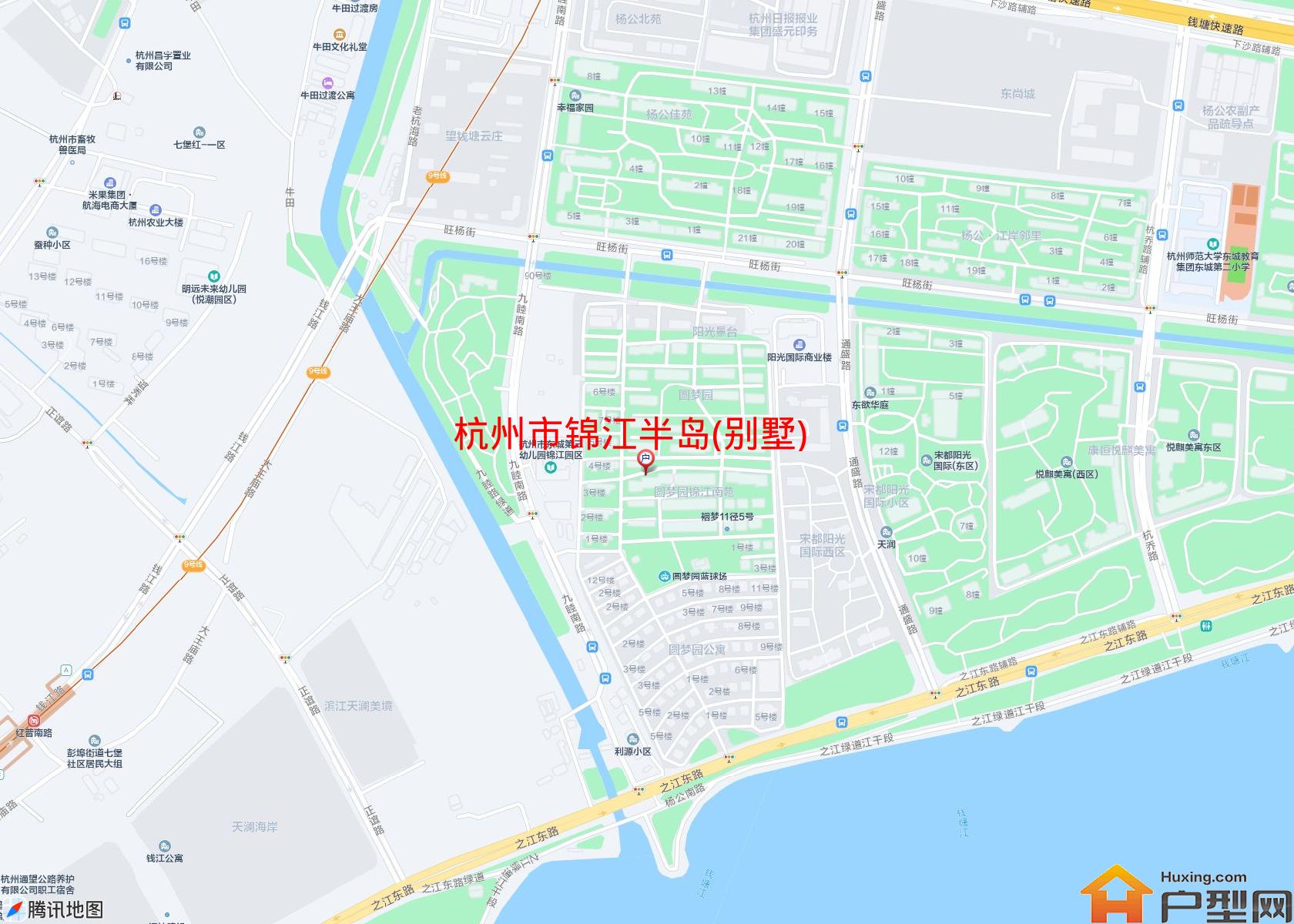 锦江半岛(别墅)小区 - 户型网